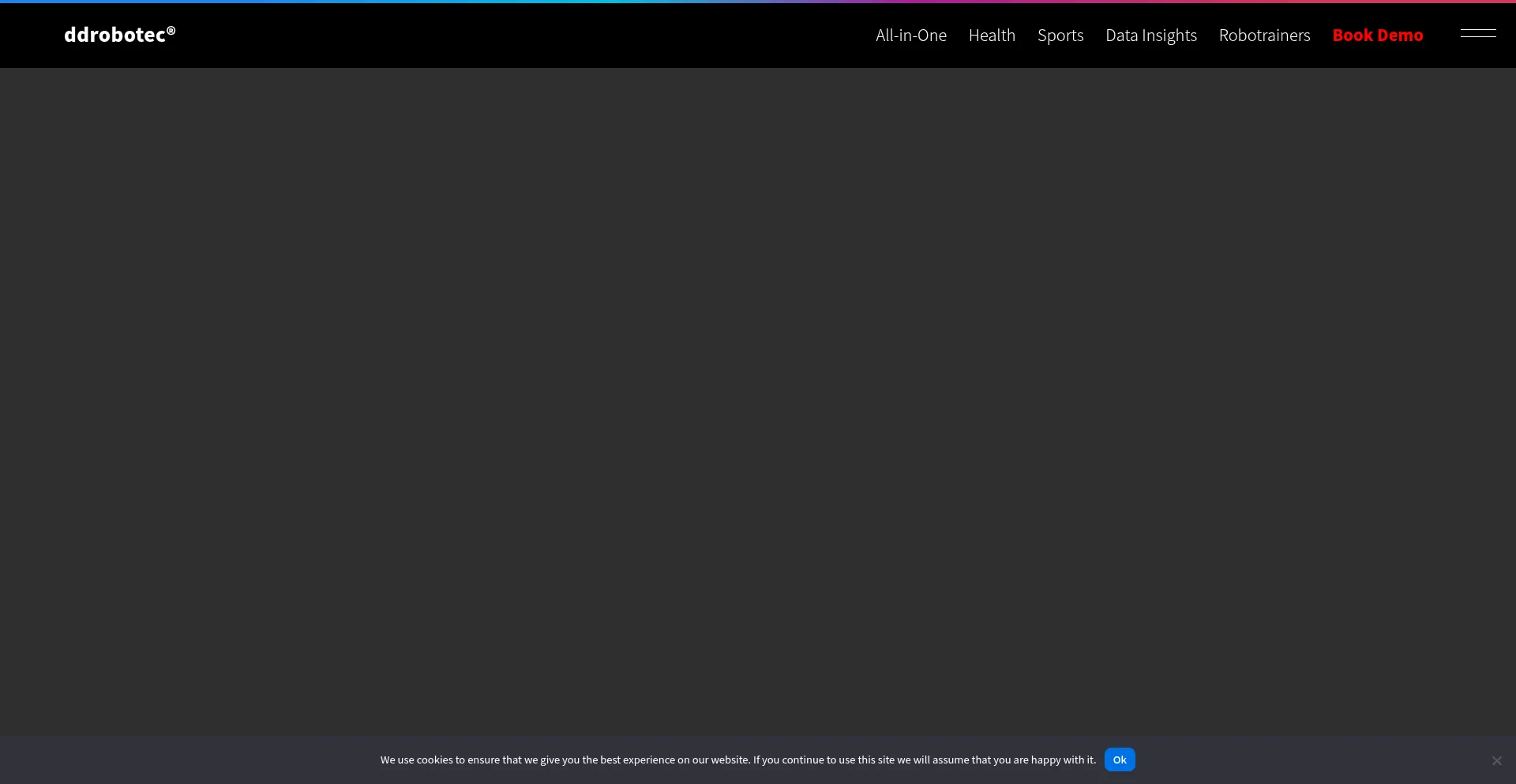 Website screenshot of Ddrobotec.com