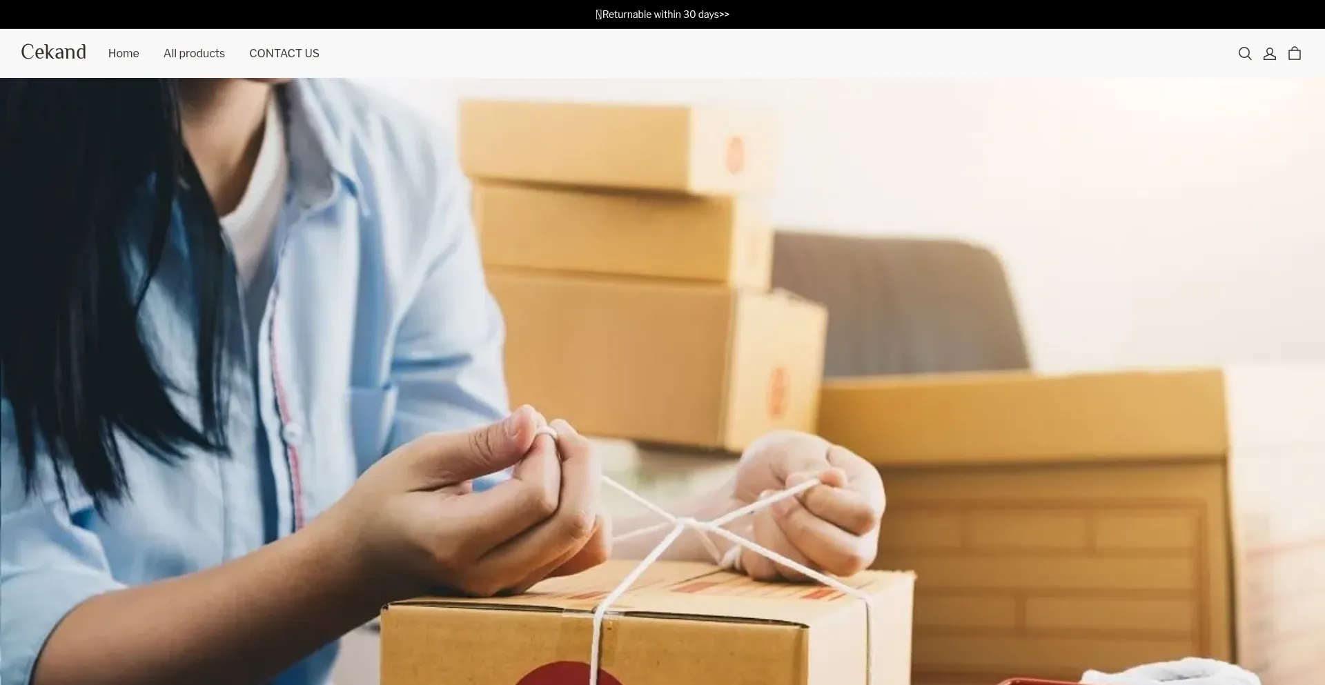 Website screenshot of Deaouty.com