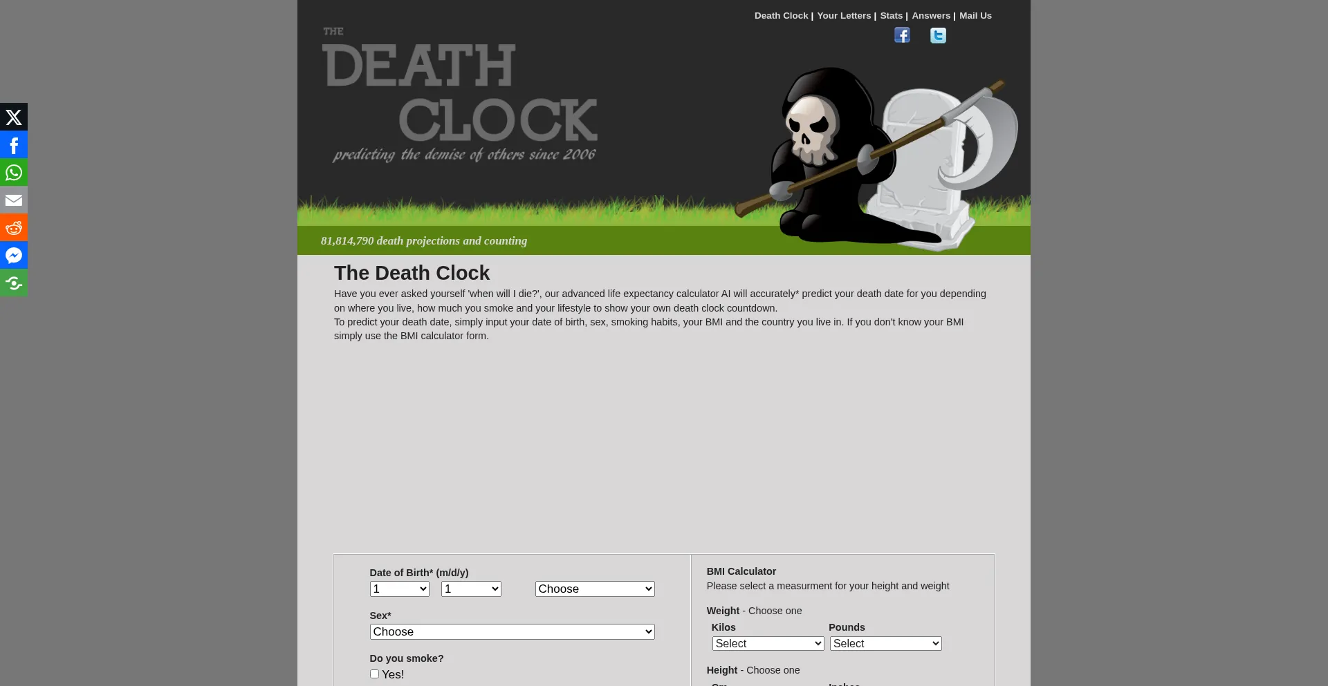 Death-clock.org: відгуки та репутація (Довіра 87/100)