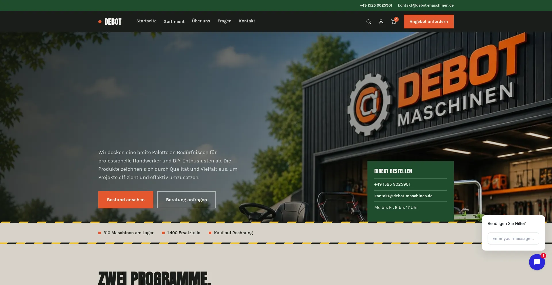 Debot-maschinen.de