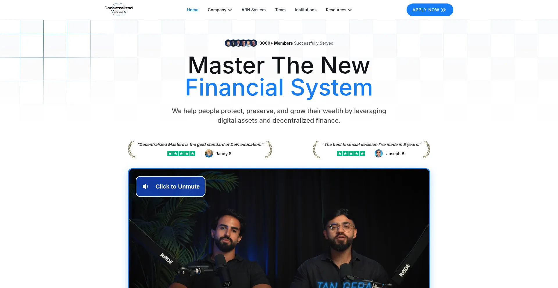 Decentralizedmasters.com
