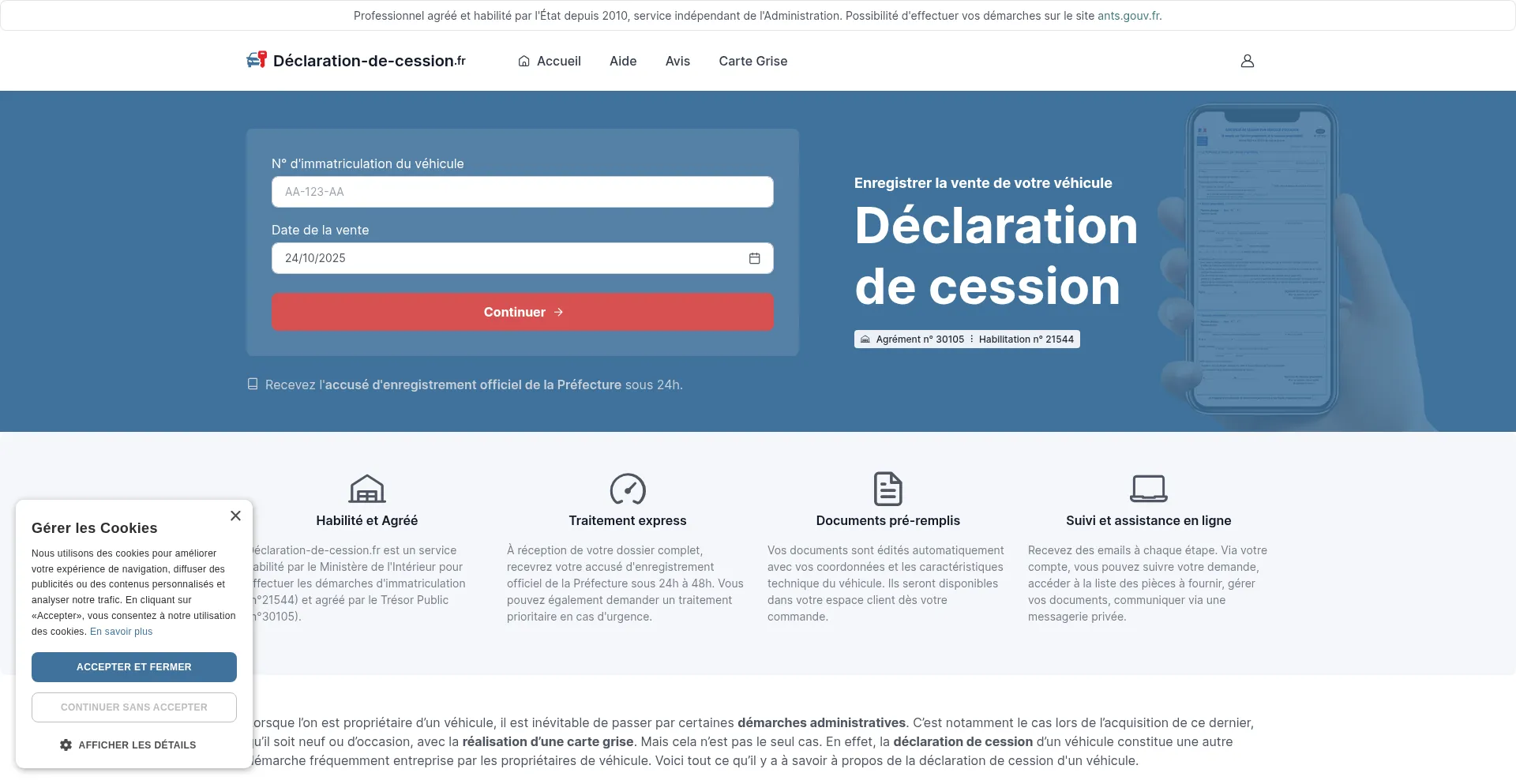 Declaration-de-cession.fr