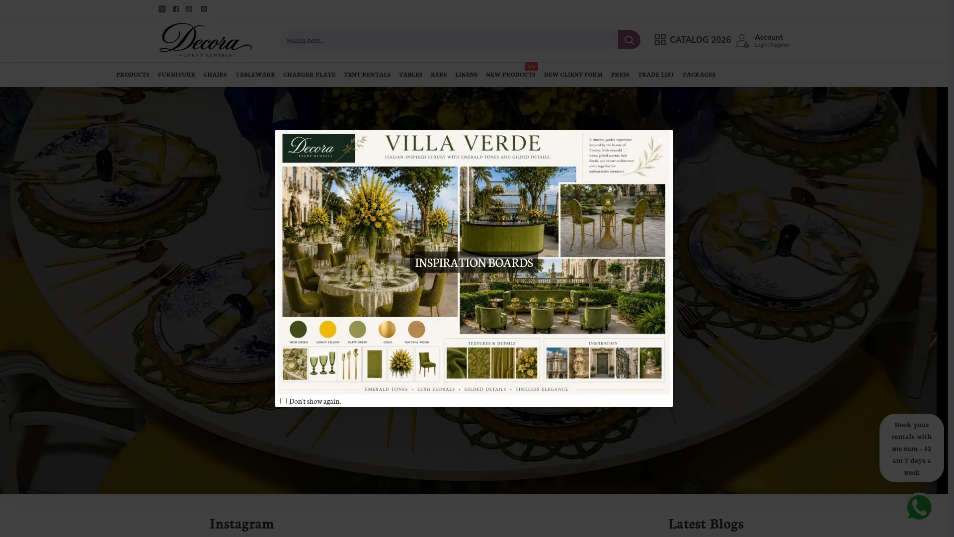 Decoraeventrentals.com