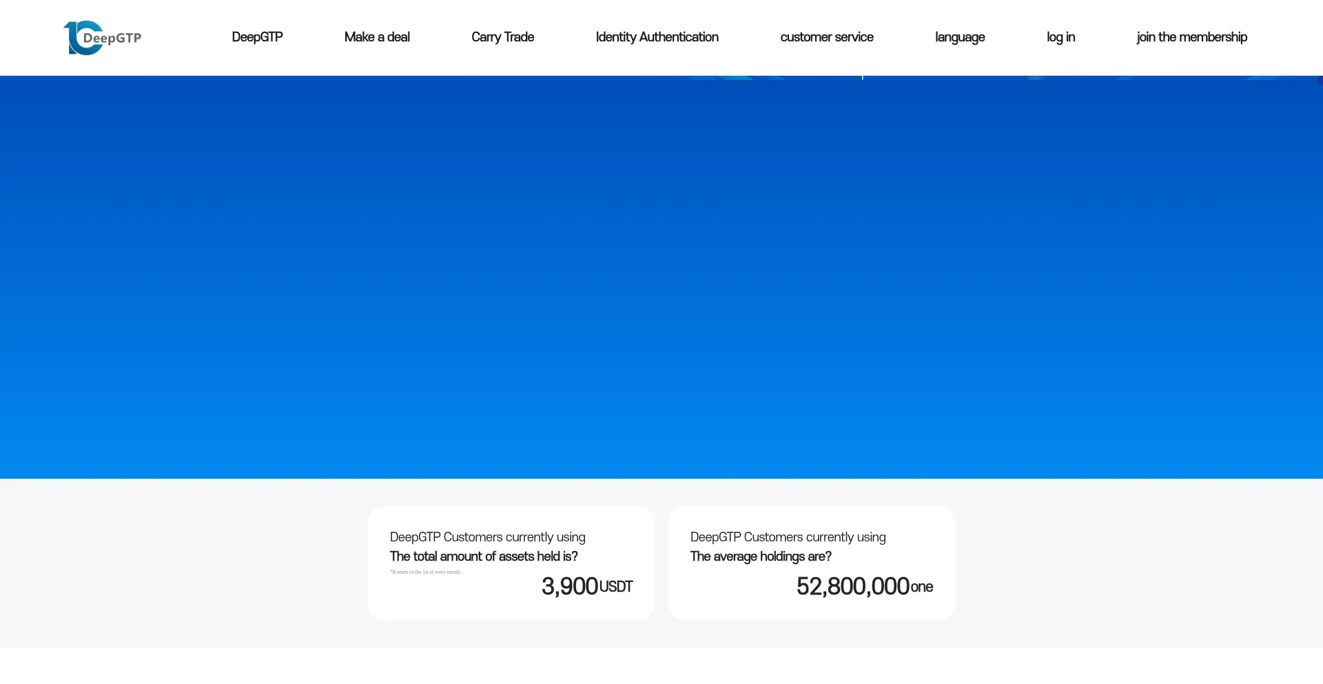 Website screenshot of Deepgtp-india.club