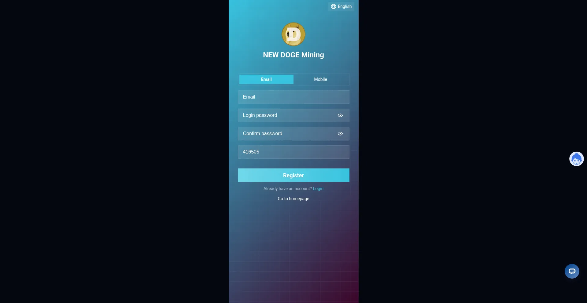 Website screenshot of Defi12345.vip