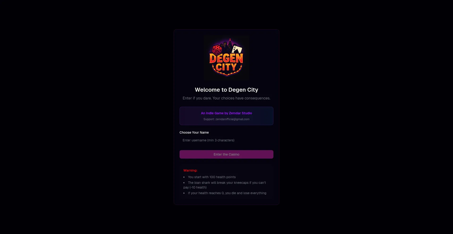 Degencity.vercel.app