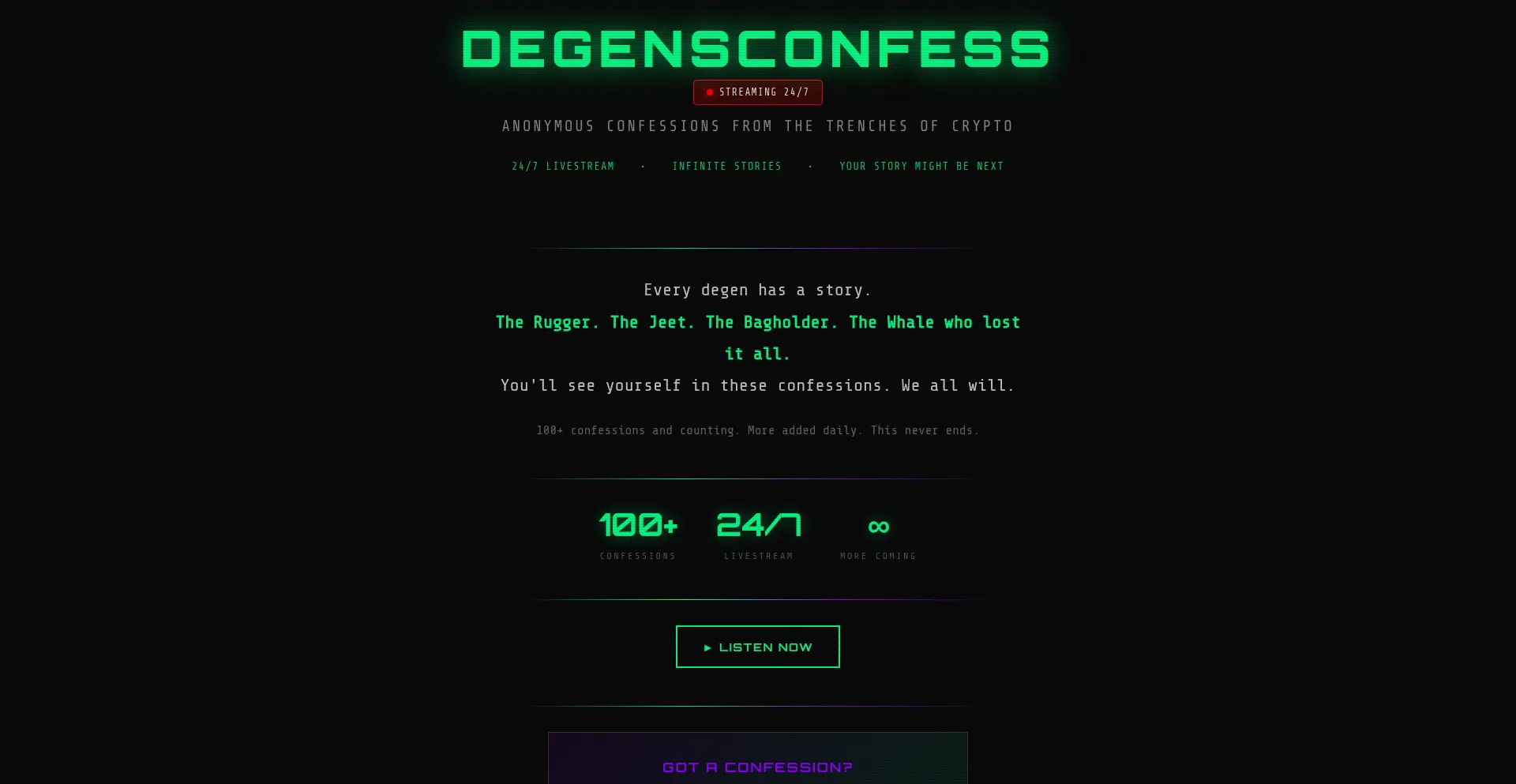 Degensconfess.fun