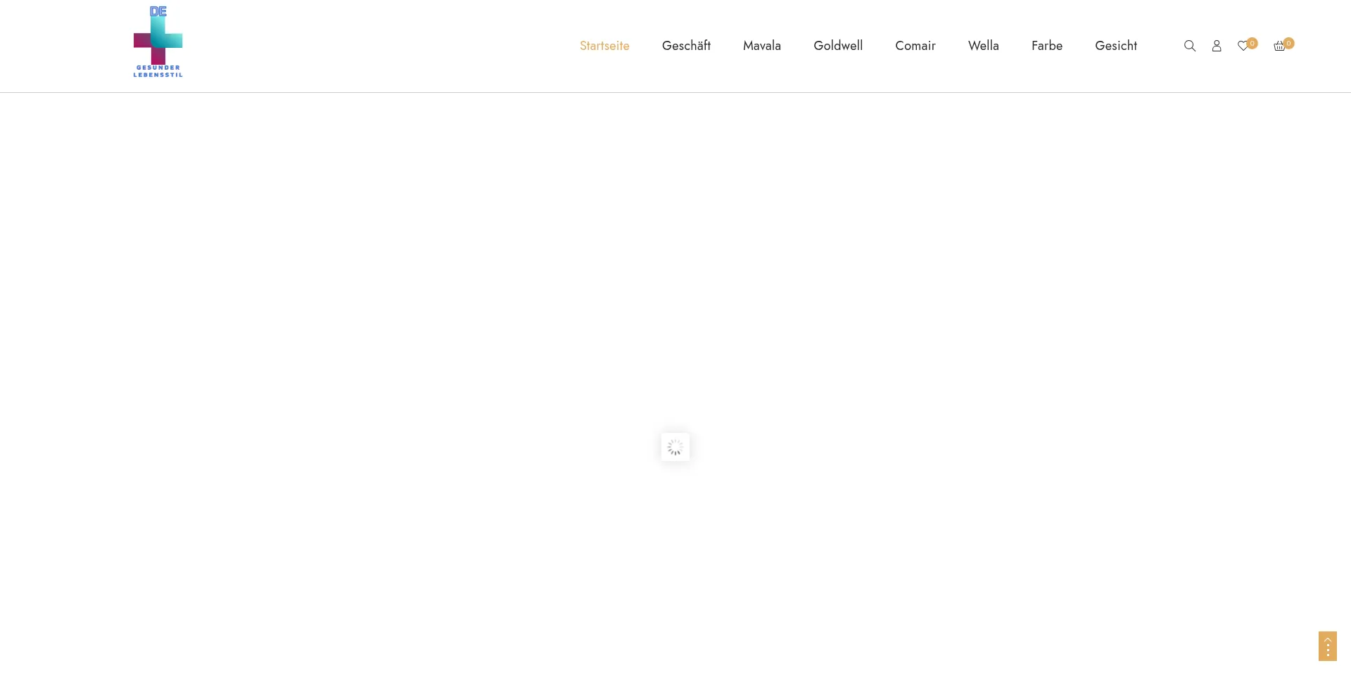 Website screenshot of Degesunderlebensstil.com