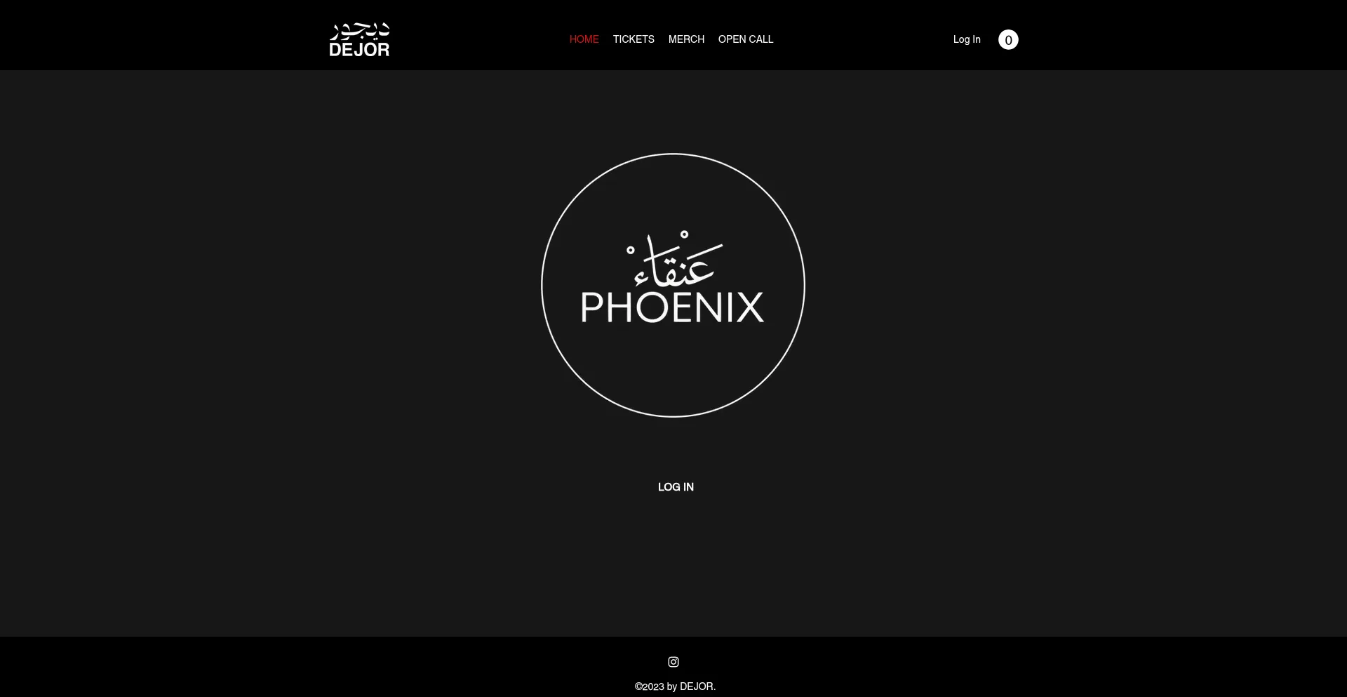 Website screenshot of Dejor.online