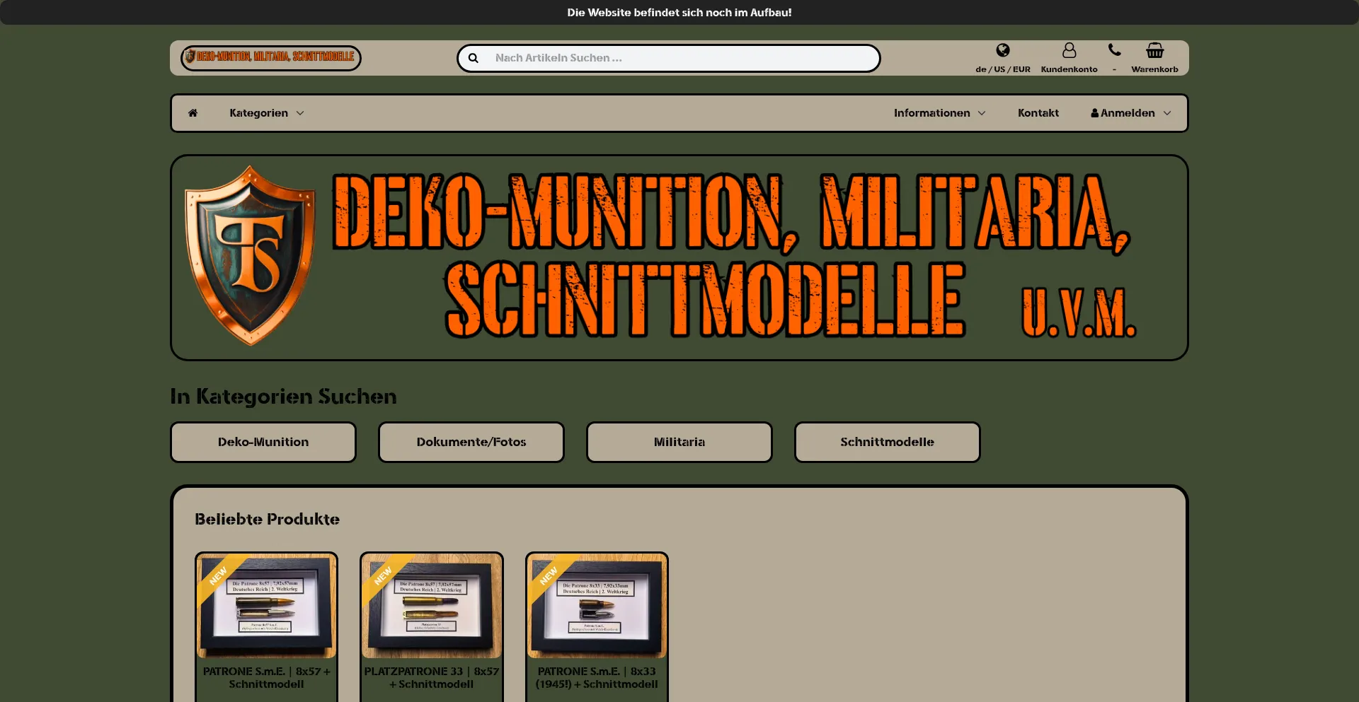 Website screenshot of Dekomunni.com