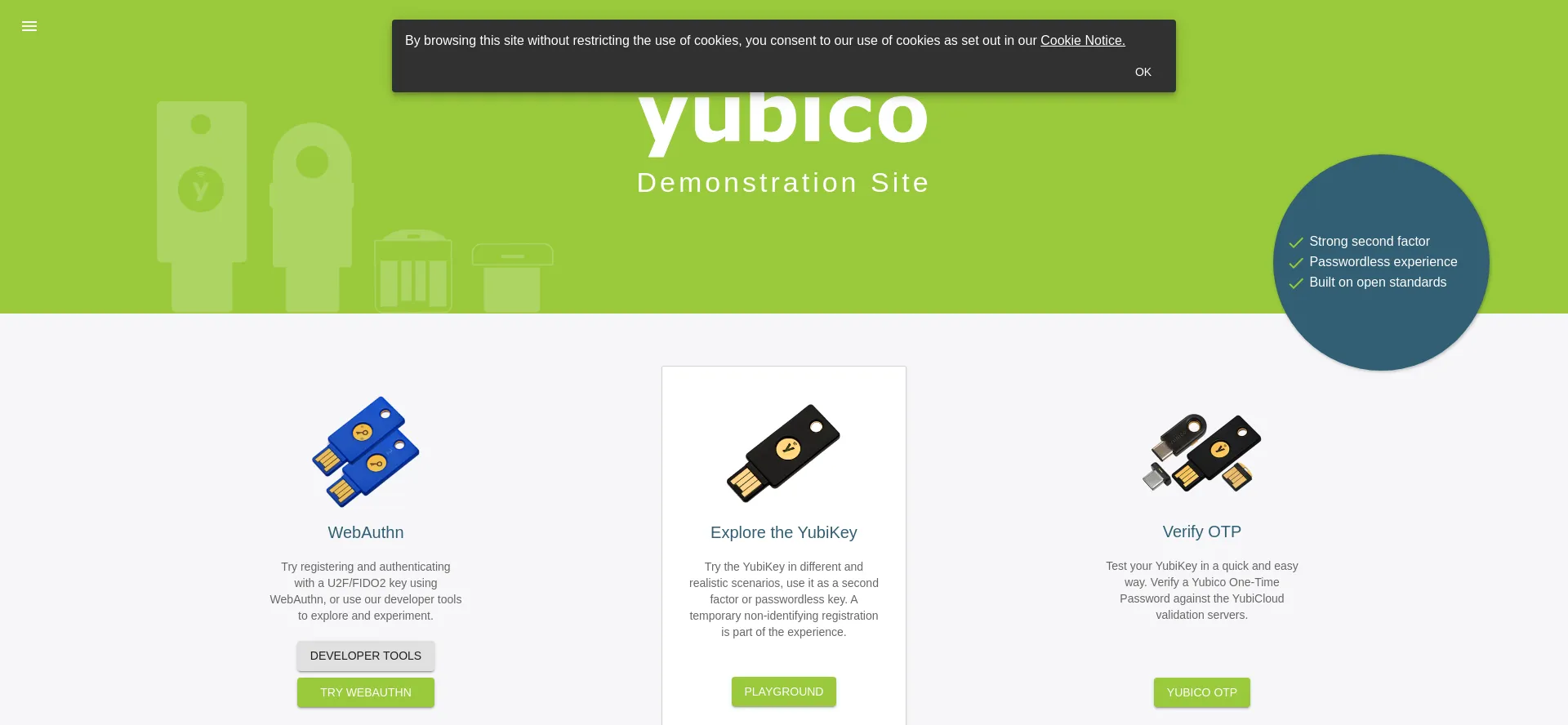 Demo.yubico.com