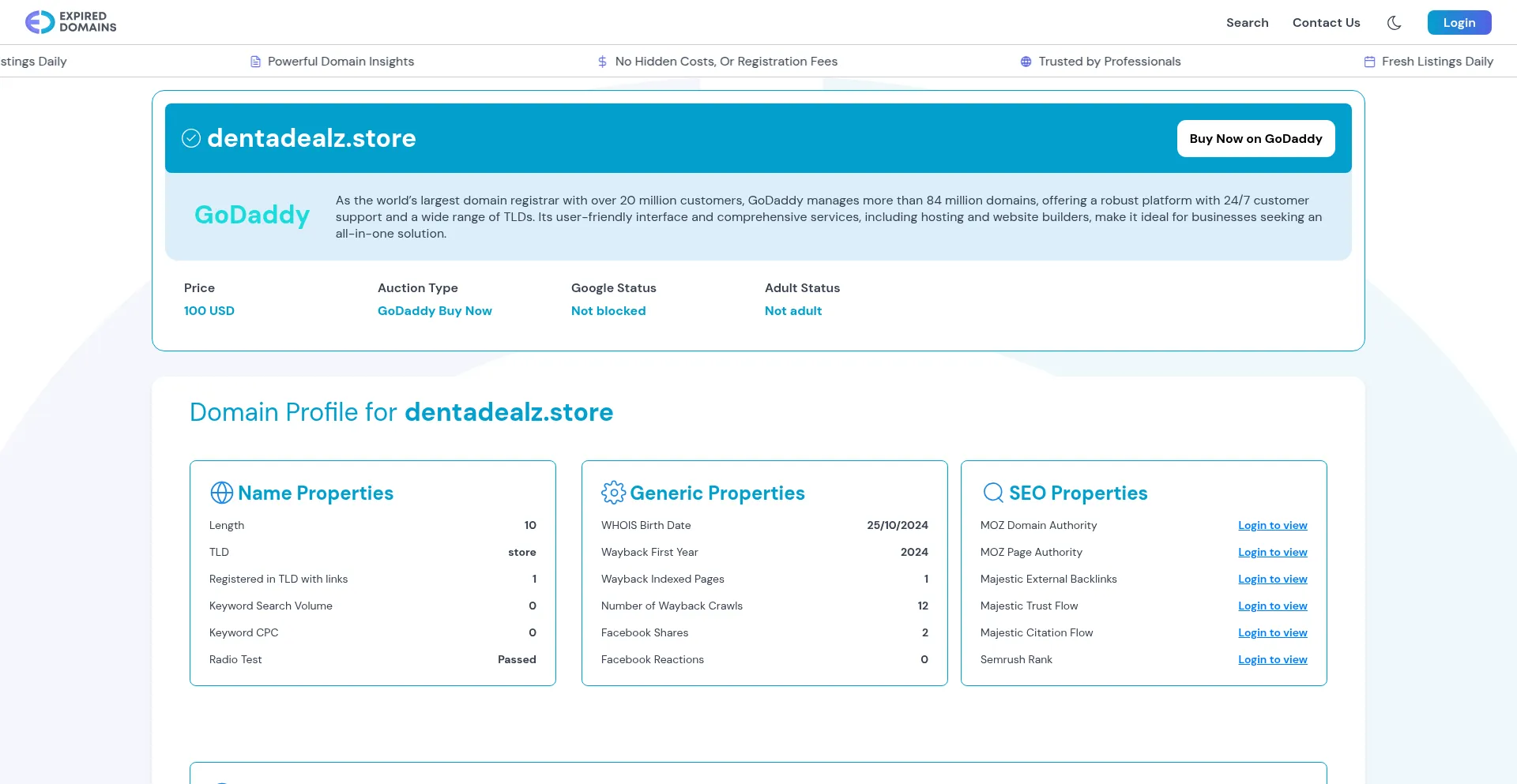 Dentadealz.store