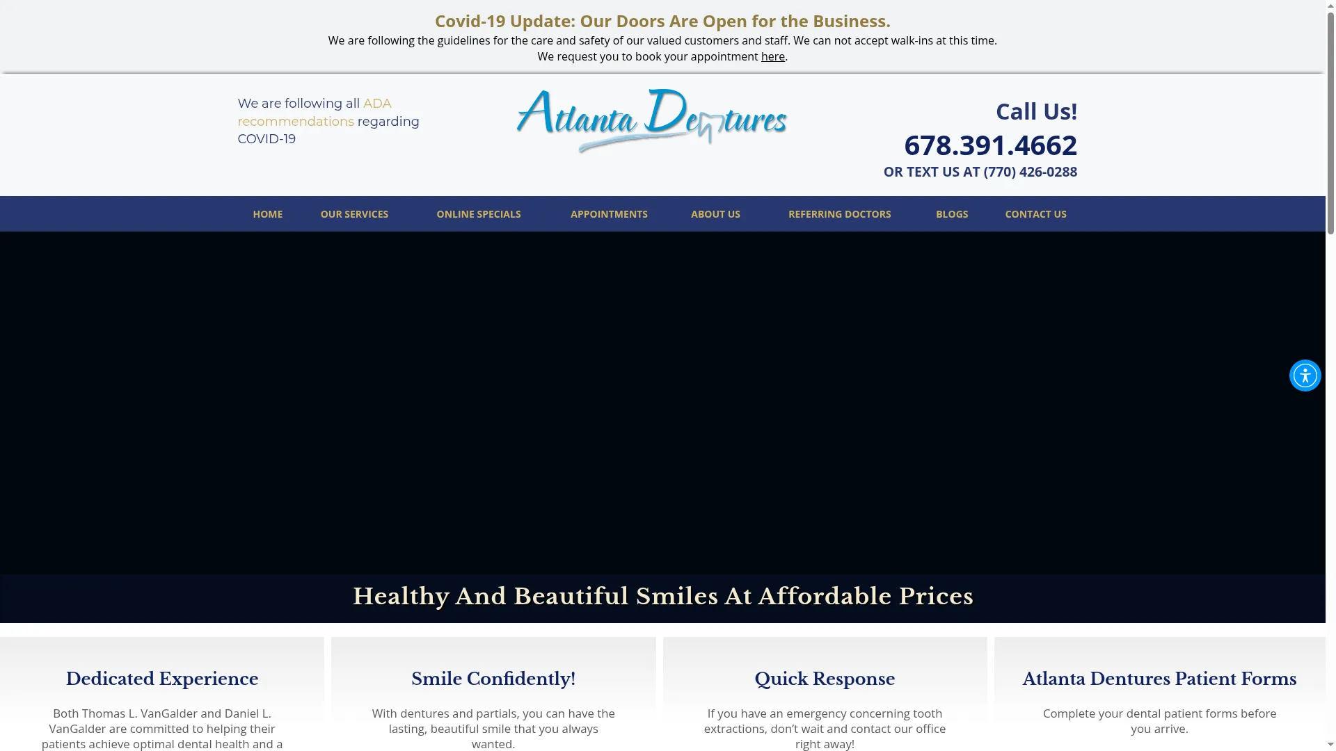 Denturesandextractions.com