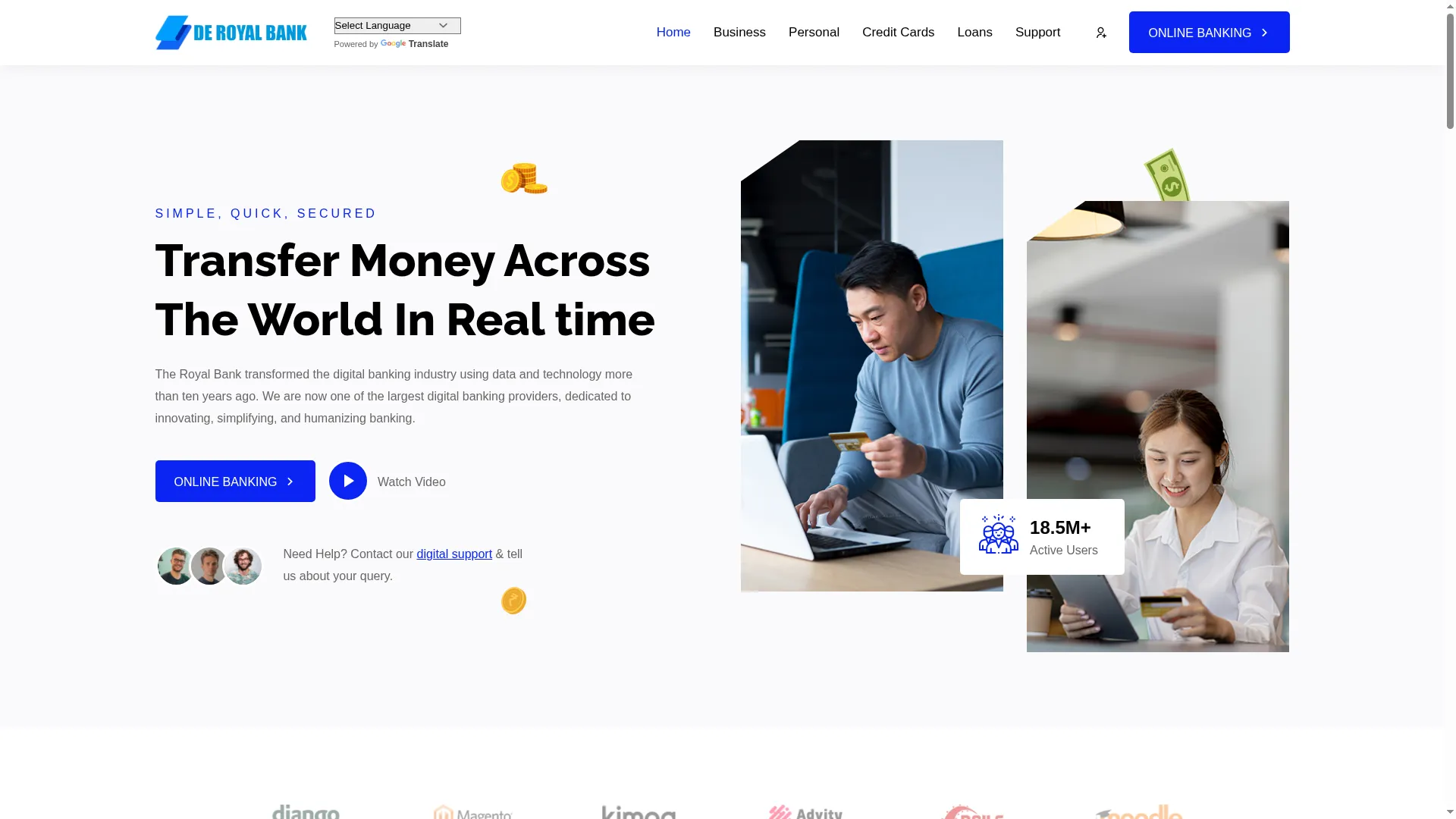 Deroyalbk.com.keylitewallet.com