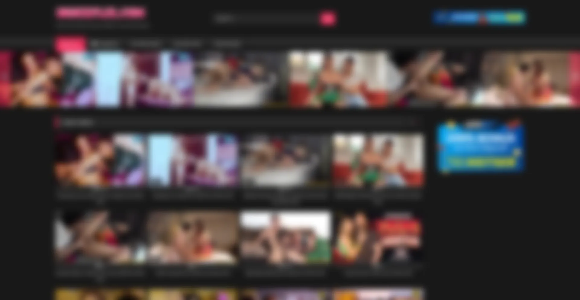 Website screenshot of Desixflix.com
