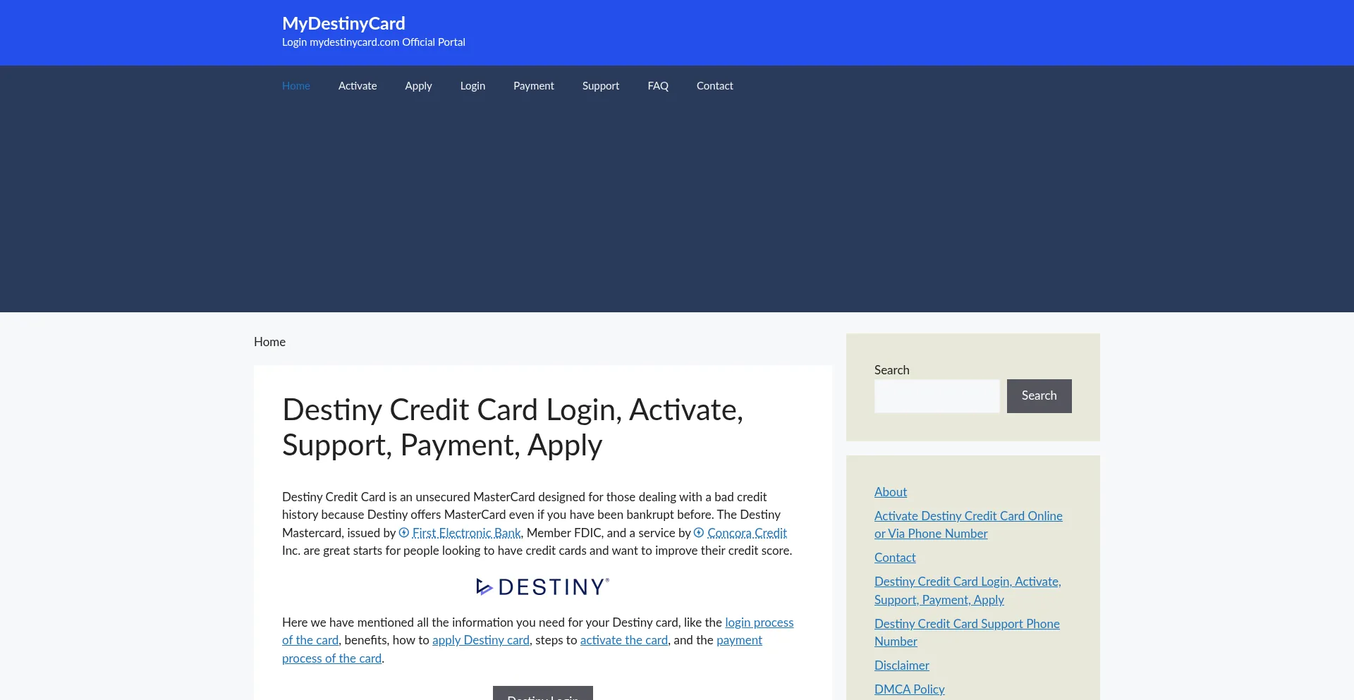 Destinycard.org