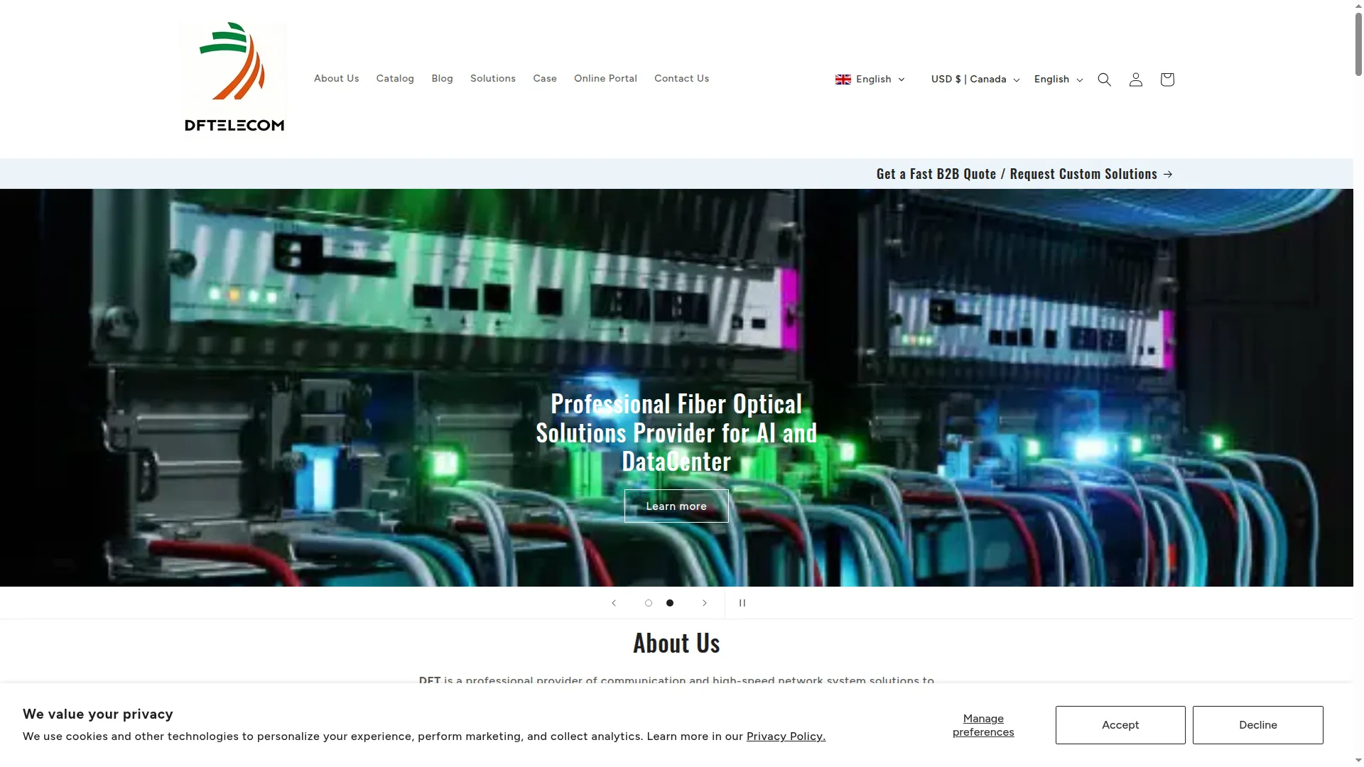 Dfttelecom.com