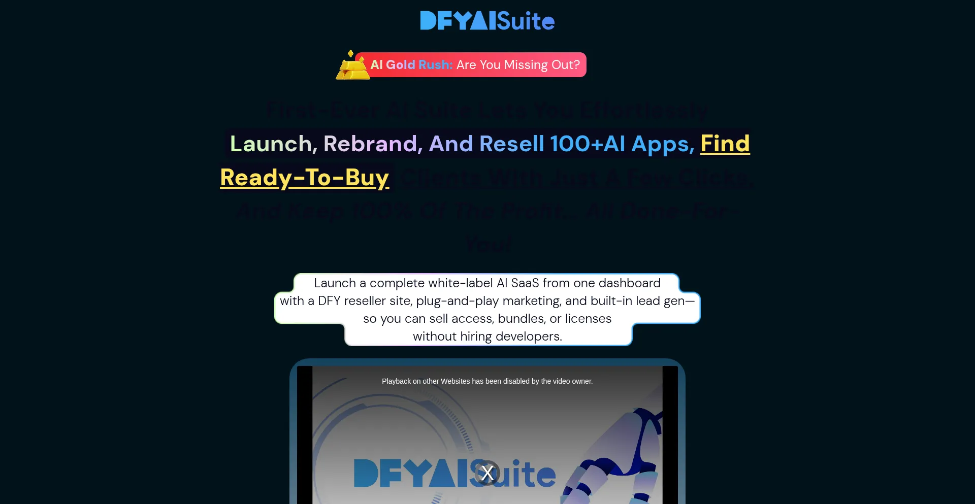 Dfyaisuite.live