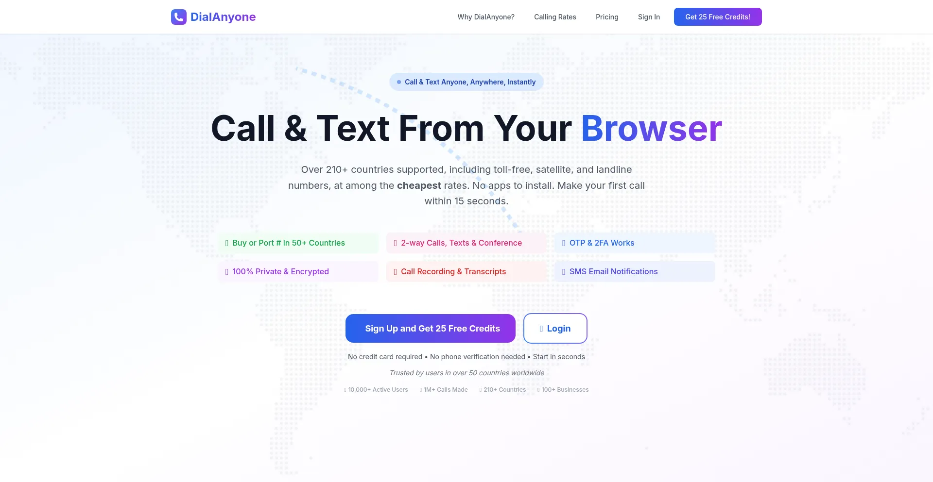 Dialanyone.com