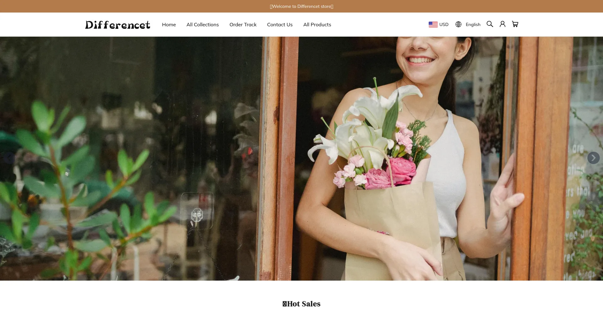 Website screenshot of Differencet.com