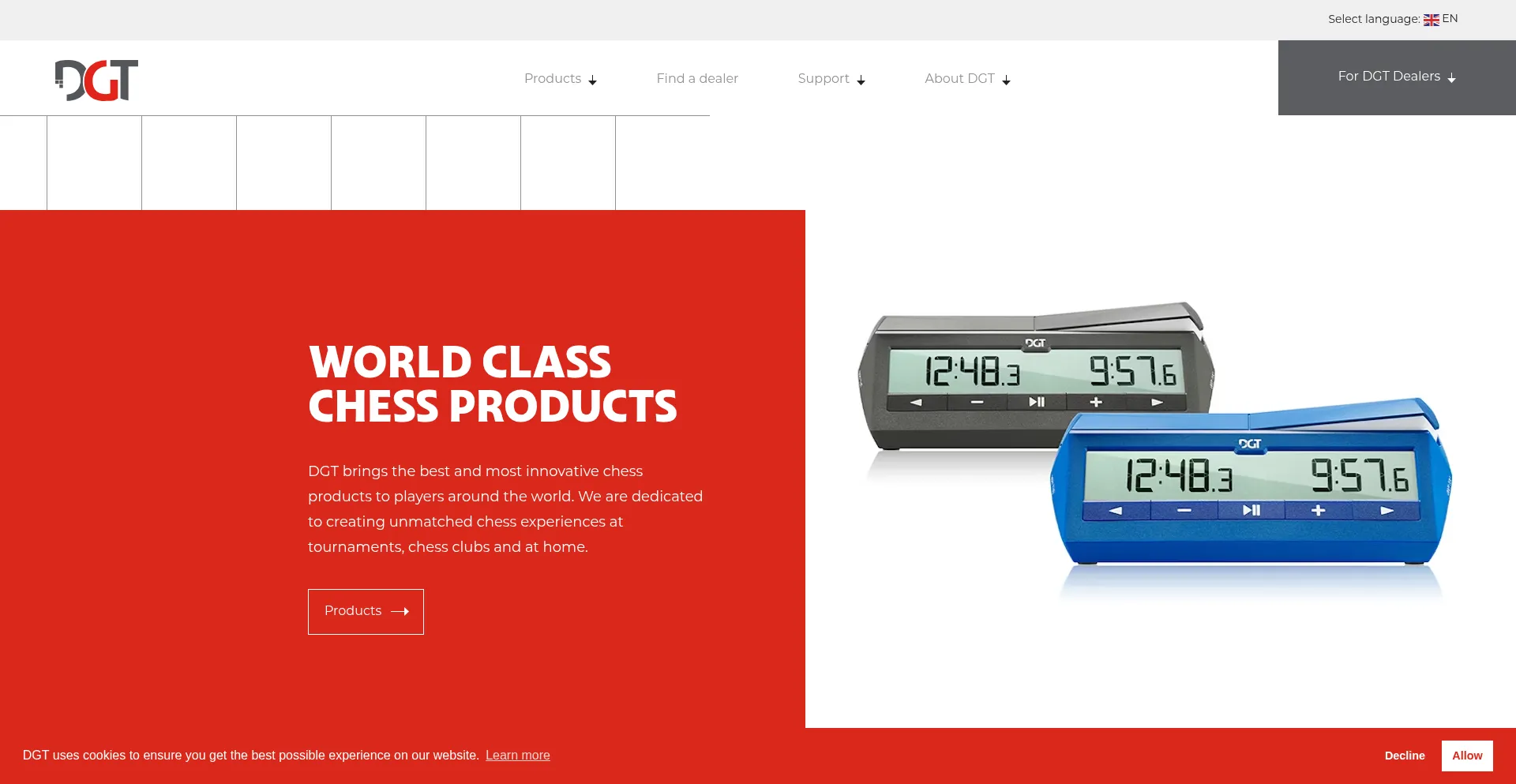 Website screenshot of Digitalgametechnology.com