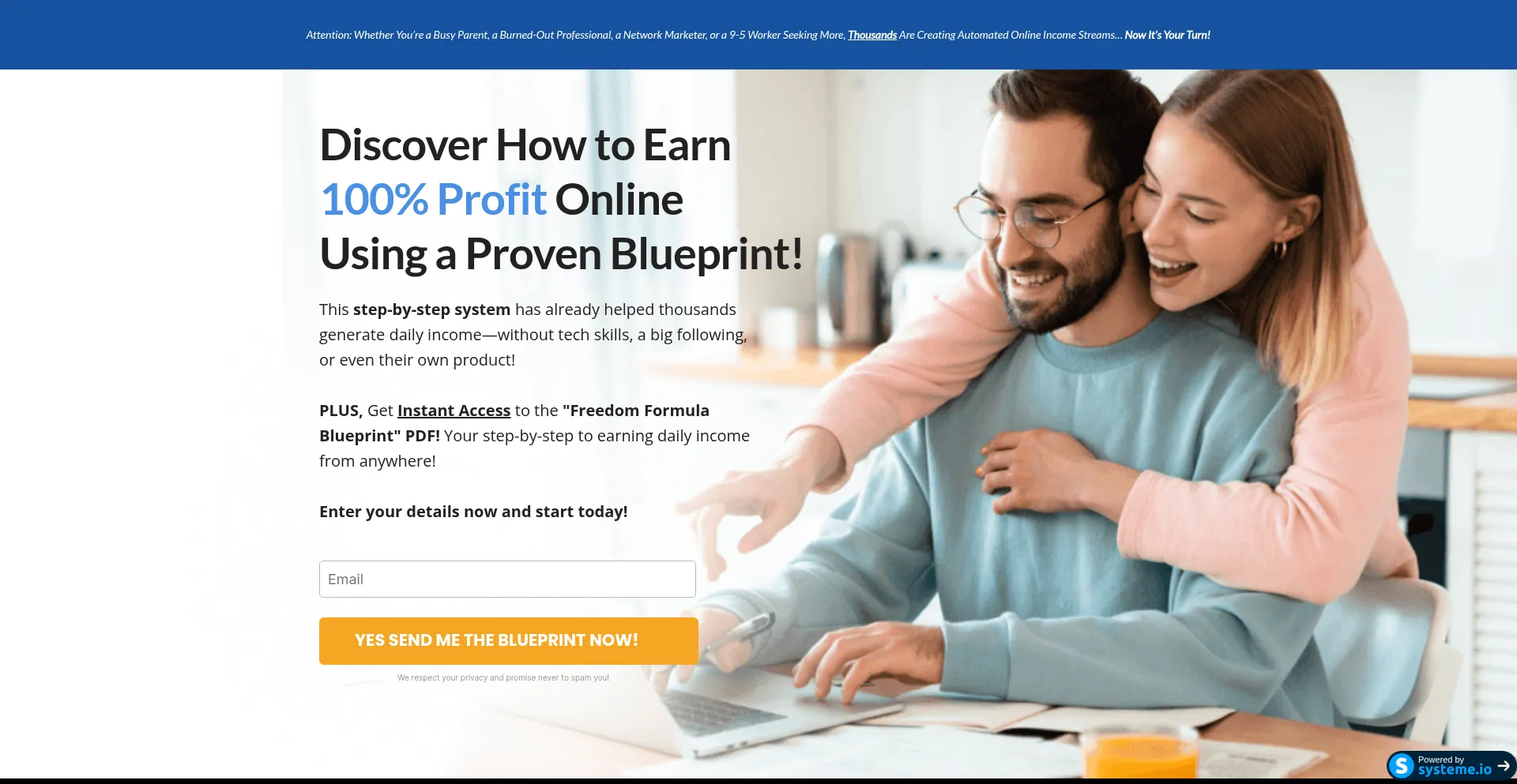 Website screenshot of Digitalmarketingwithrena.xyz