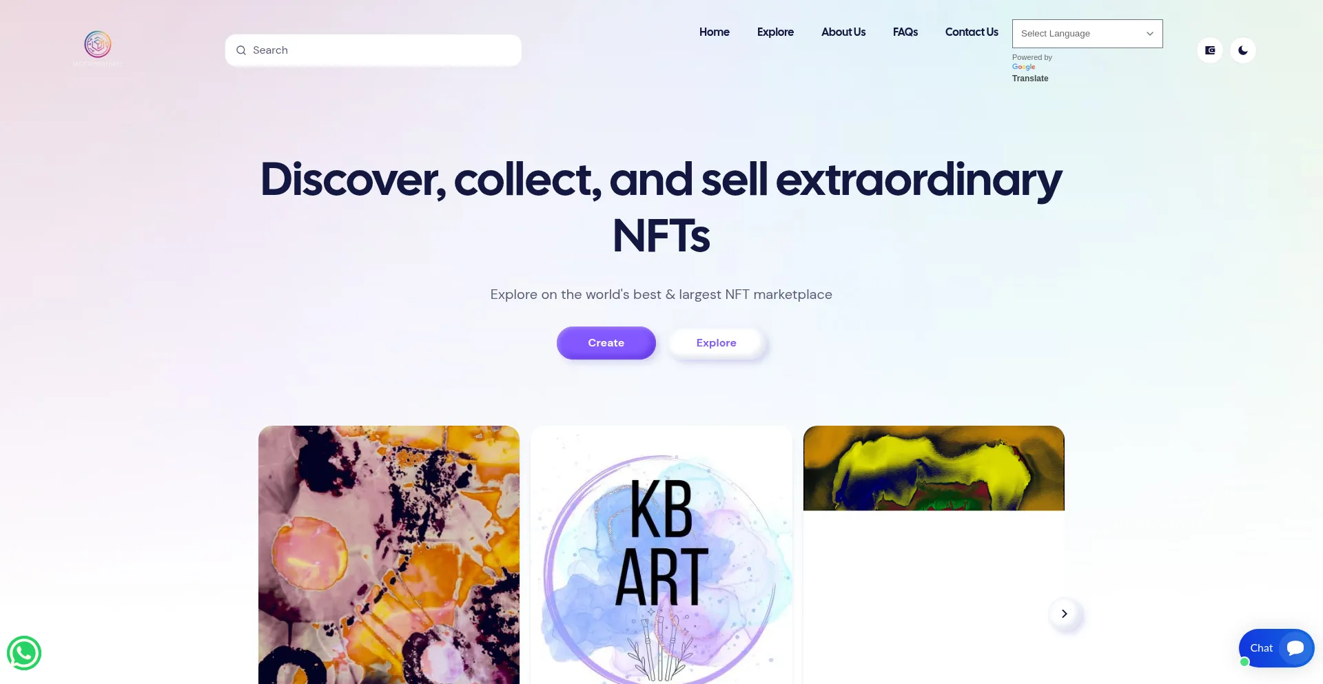 Website screenshot of Digitalmintbase.com