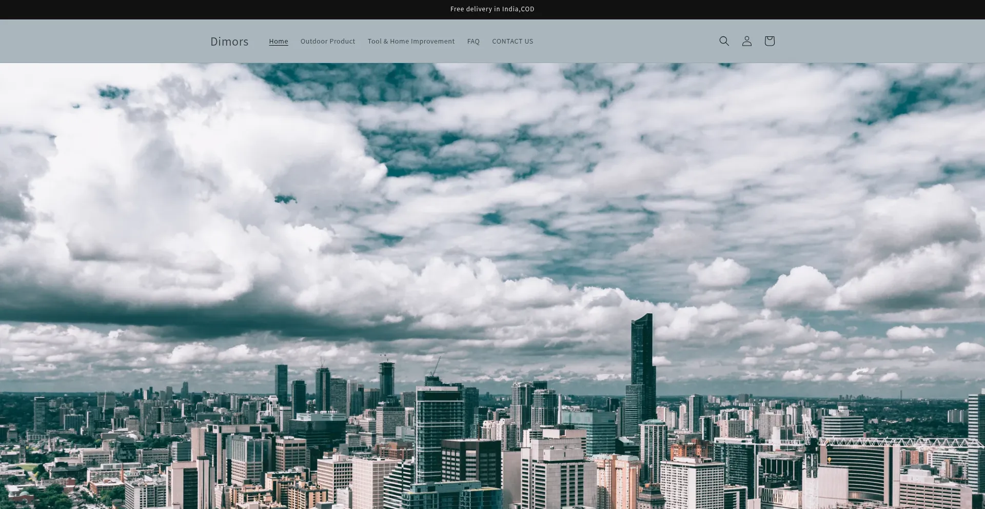 Website screenshot of Dimors.vip