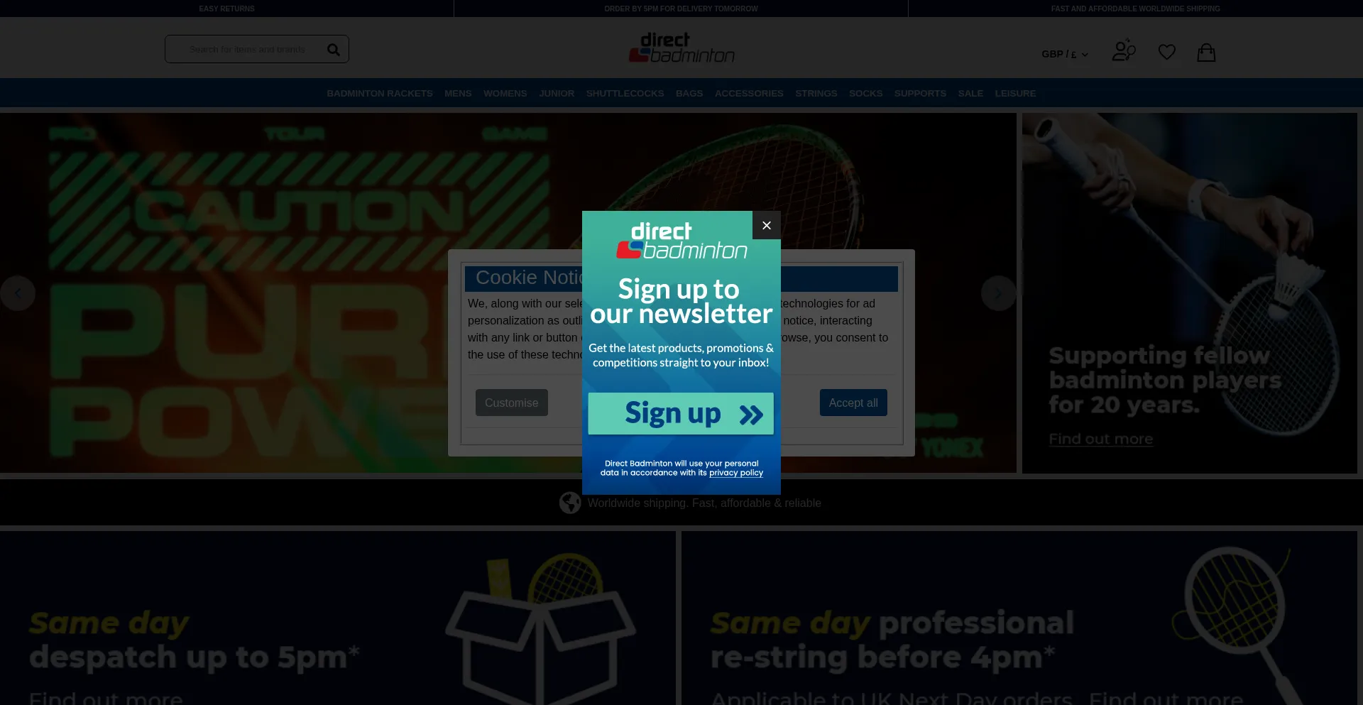 Directbadminton.co.uk