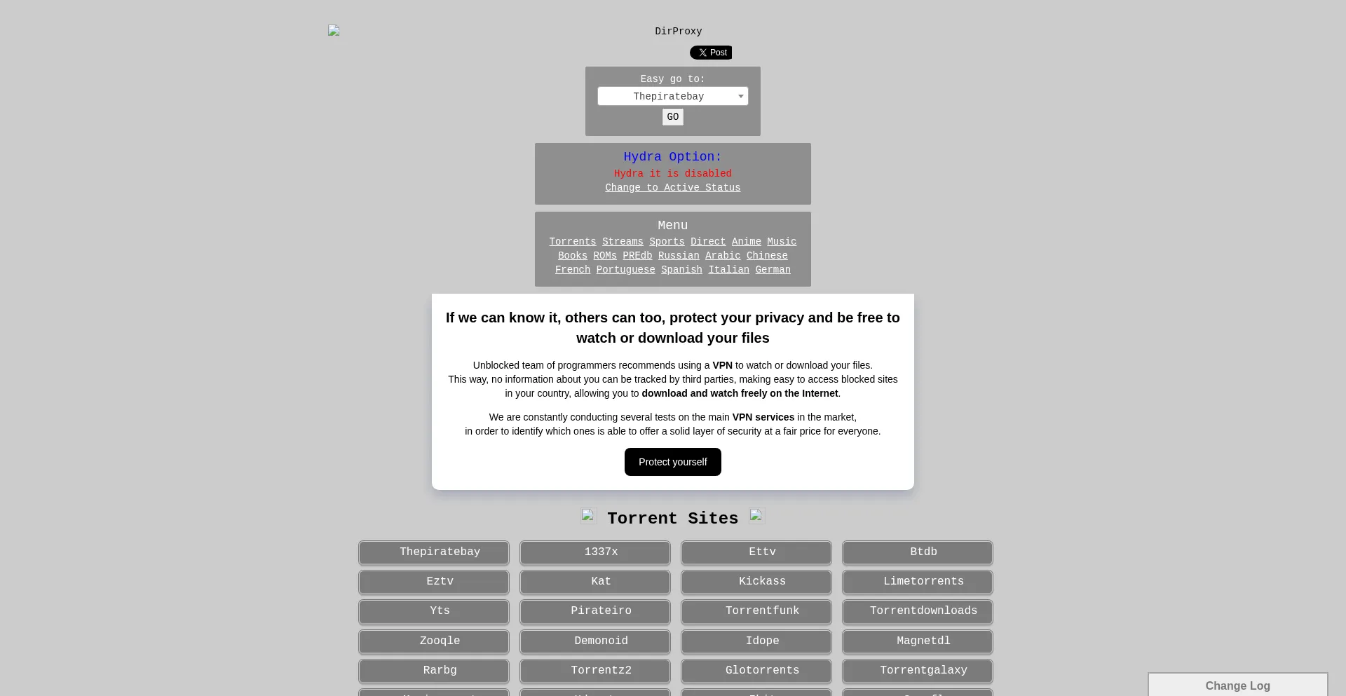 Dirproxy.page