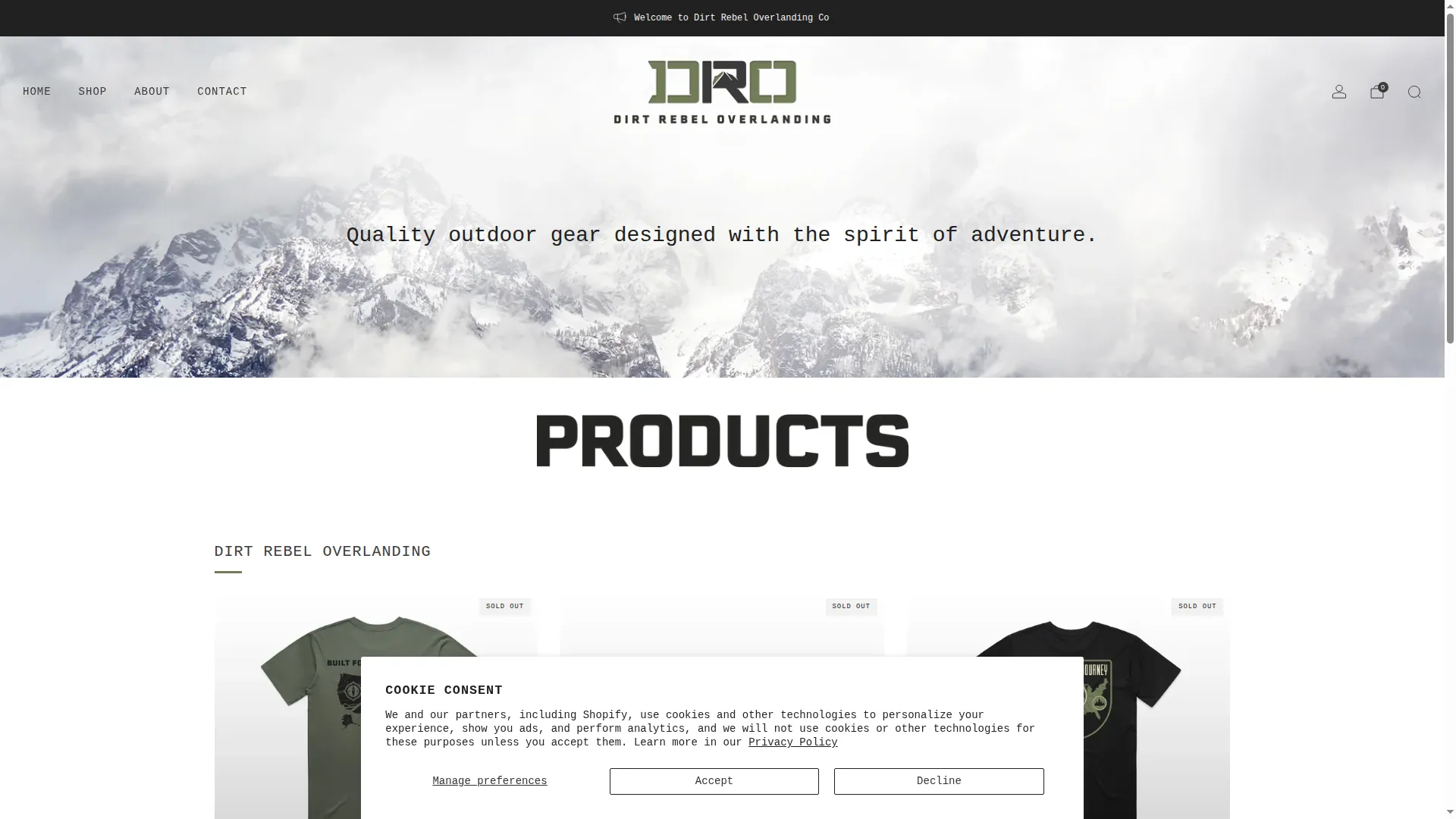Dirtrebeloverlanding.co