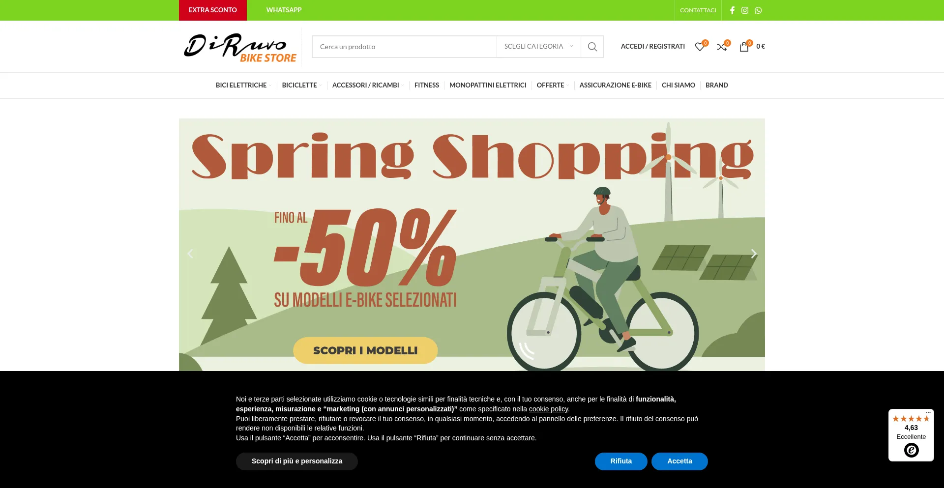 Website screenshot of Diruvo.com