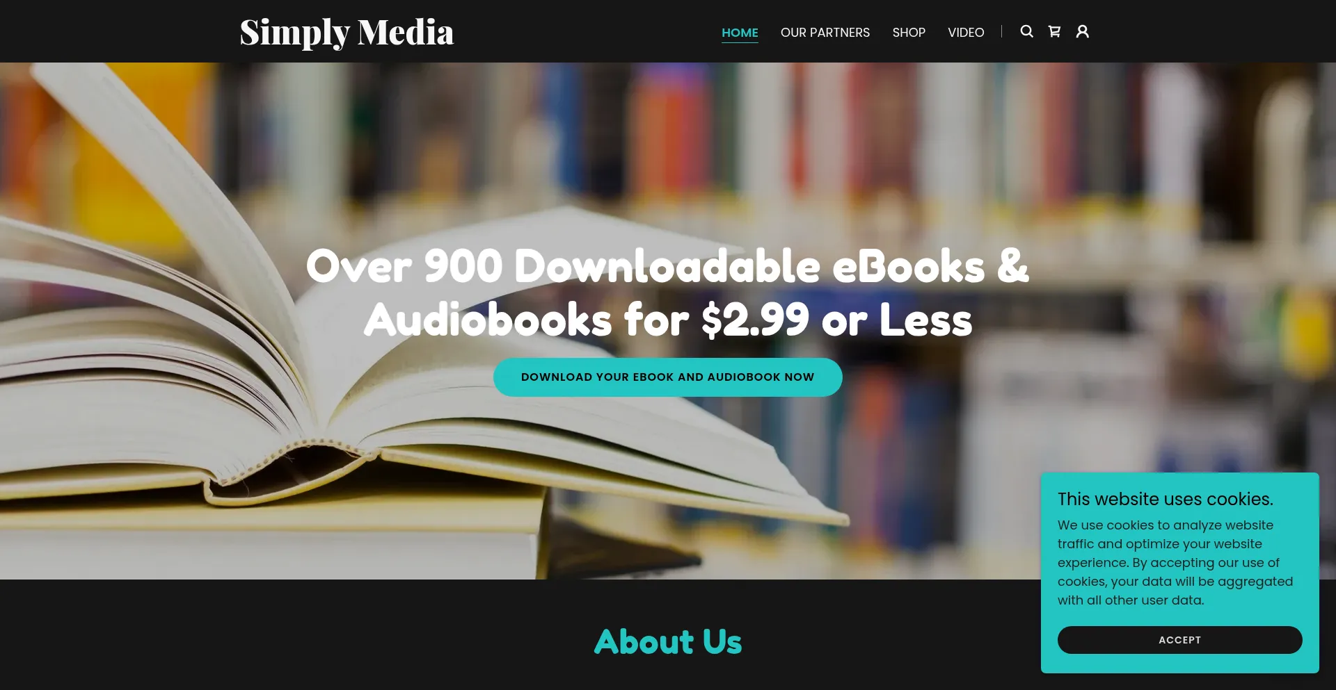 Website screenshot of Discountaudiobooks.com