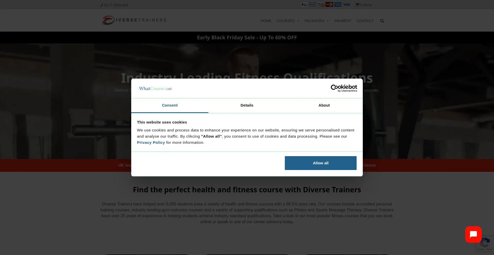 Diversetrainers.co.uk