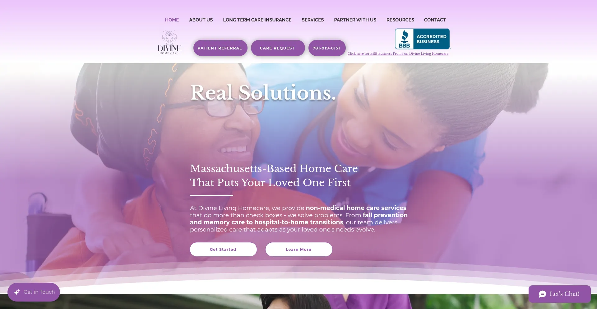 Divinelivinghomecare.com