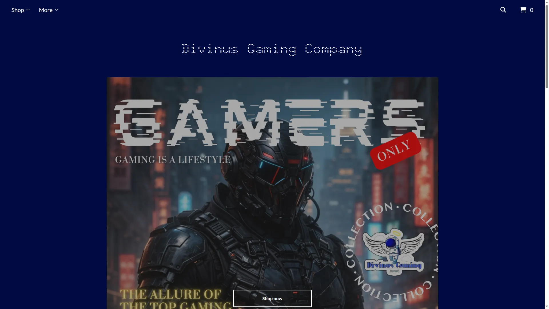 Divinusgamingcompany.bigcartel.com