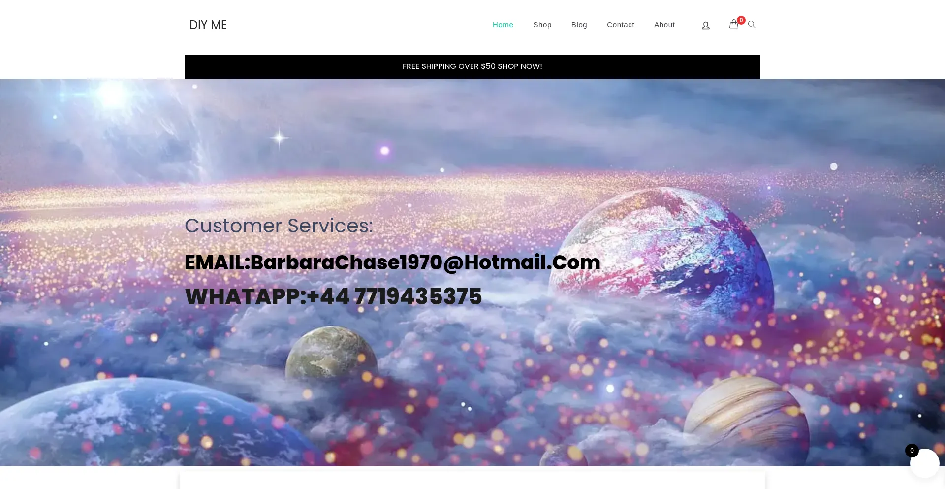 Website screenshot of Diyme.top