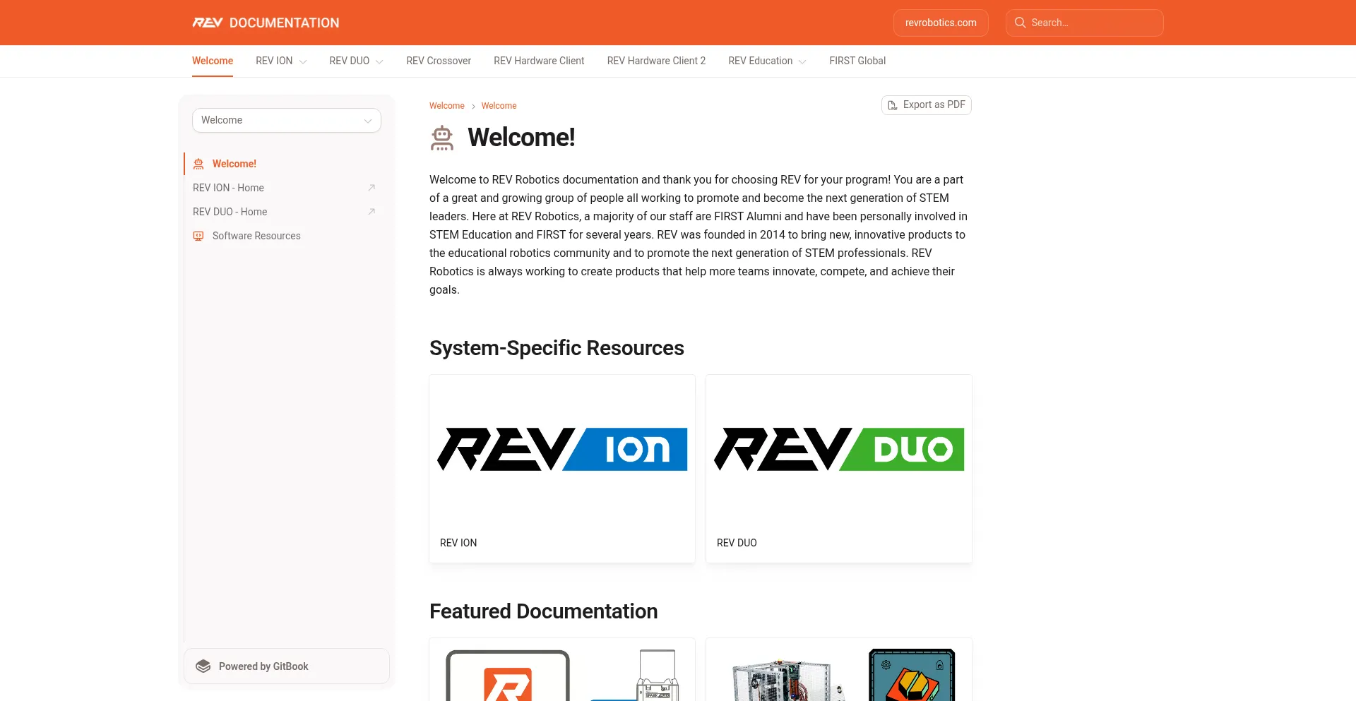 Docs.revrobotics.com