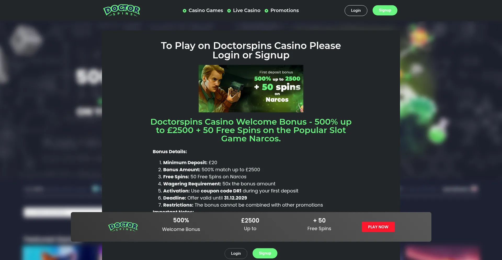 Doctorspins.co.uk