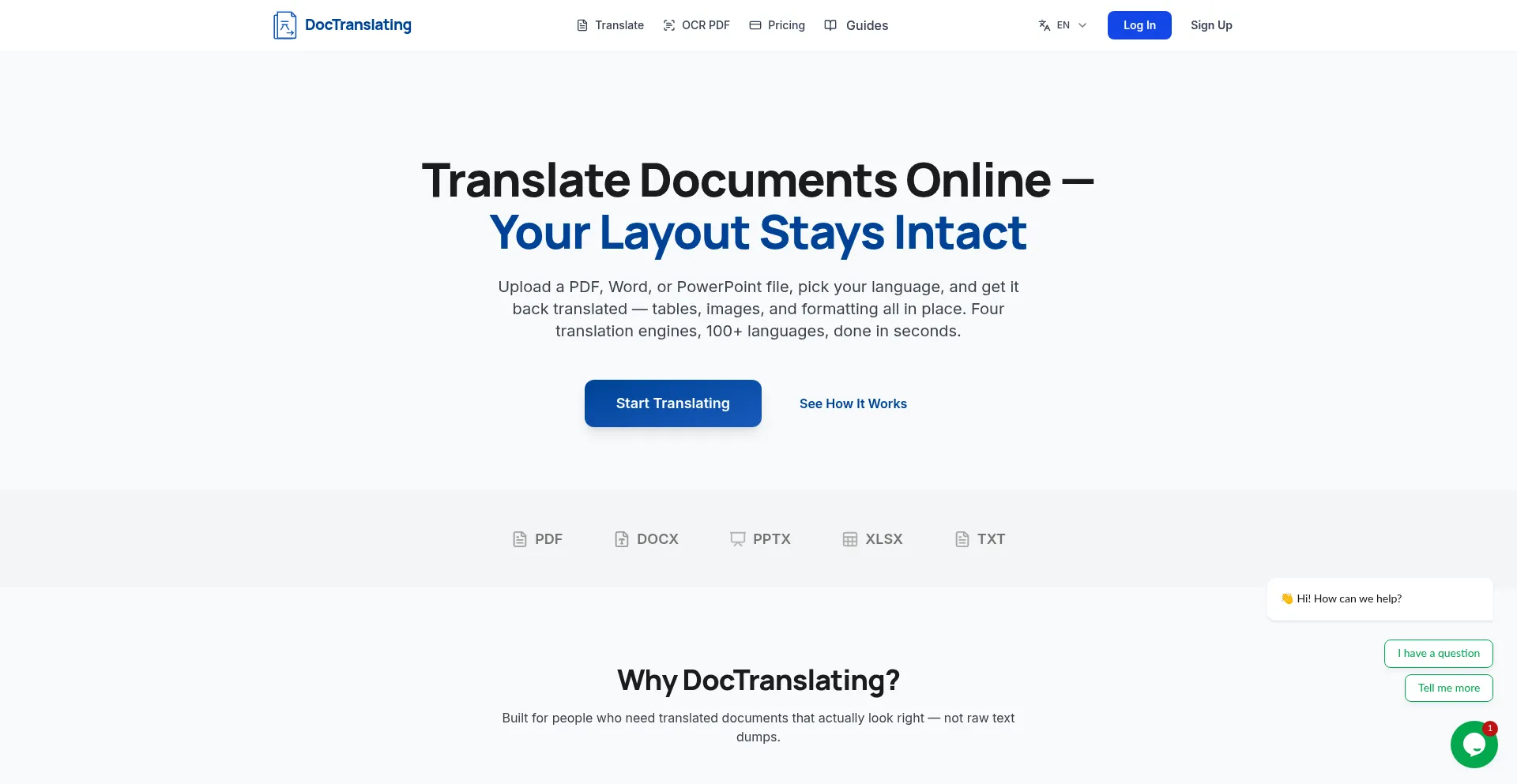Doctranslating.com