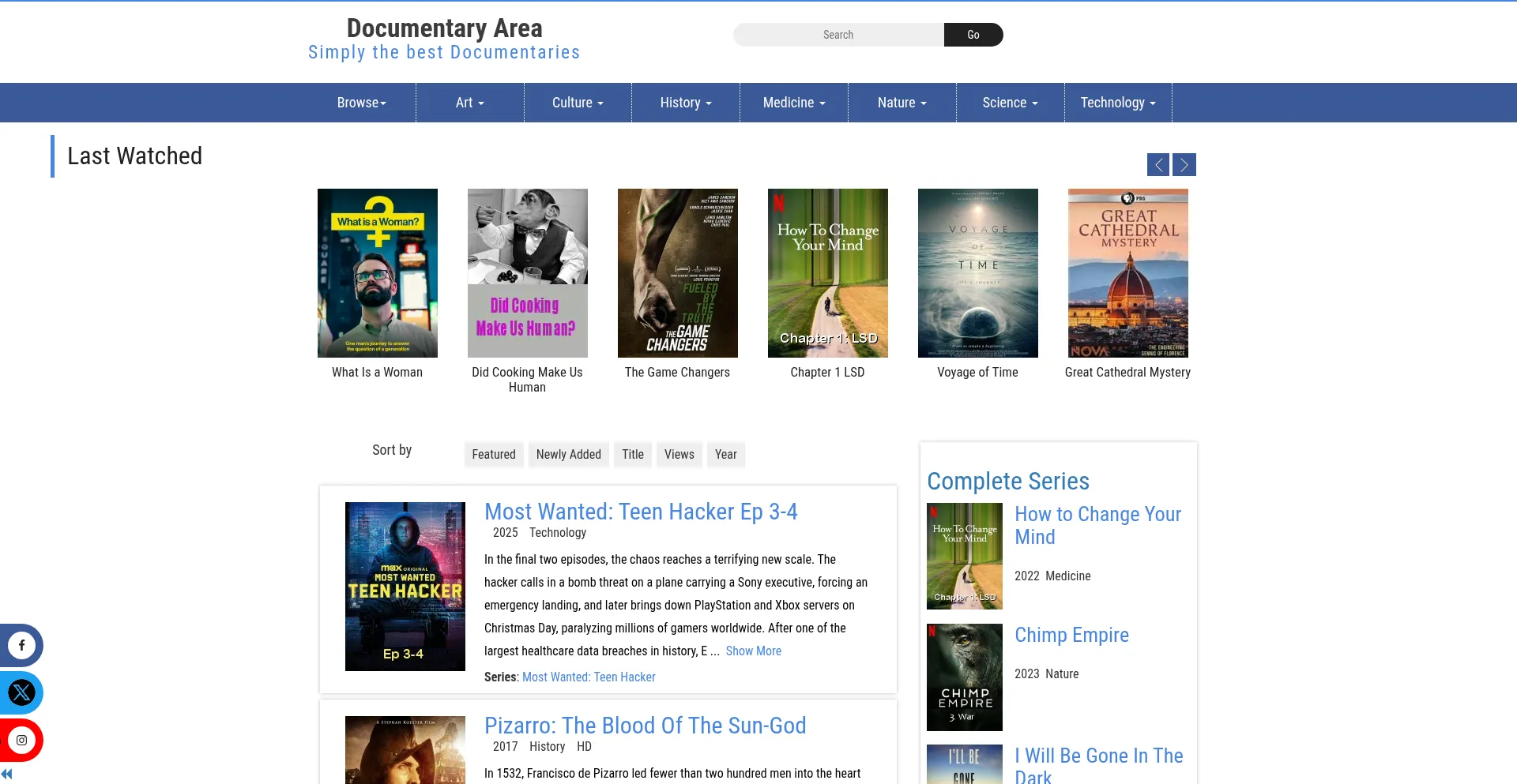 Documentaryarea.com