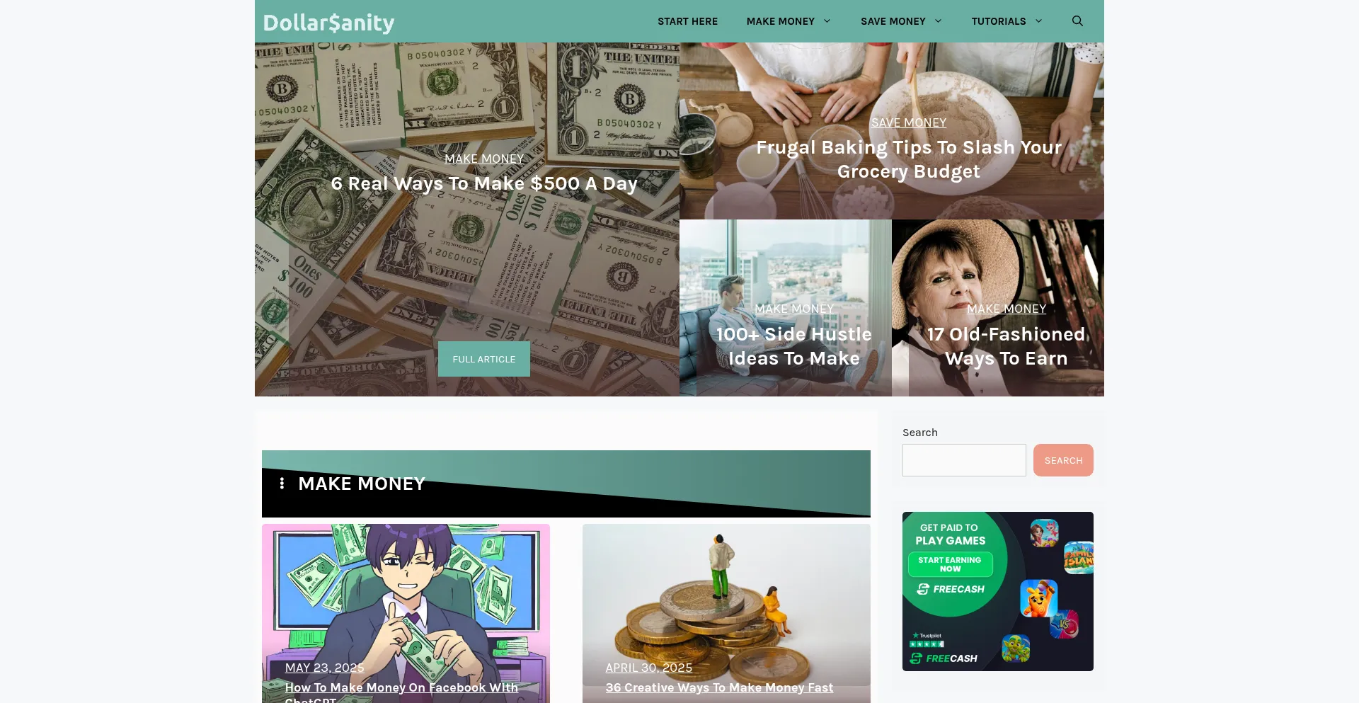 Dollarsanity.com