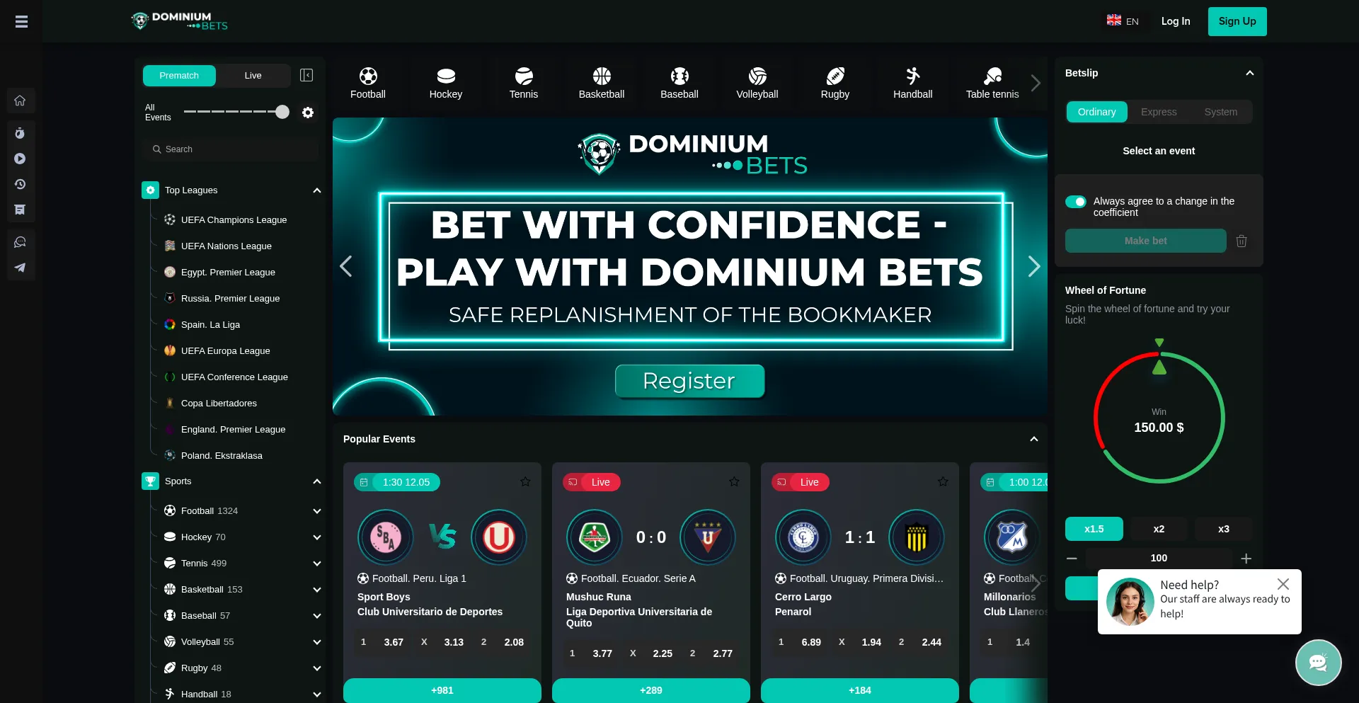 Dominiumbets.com