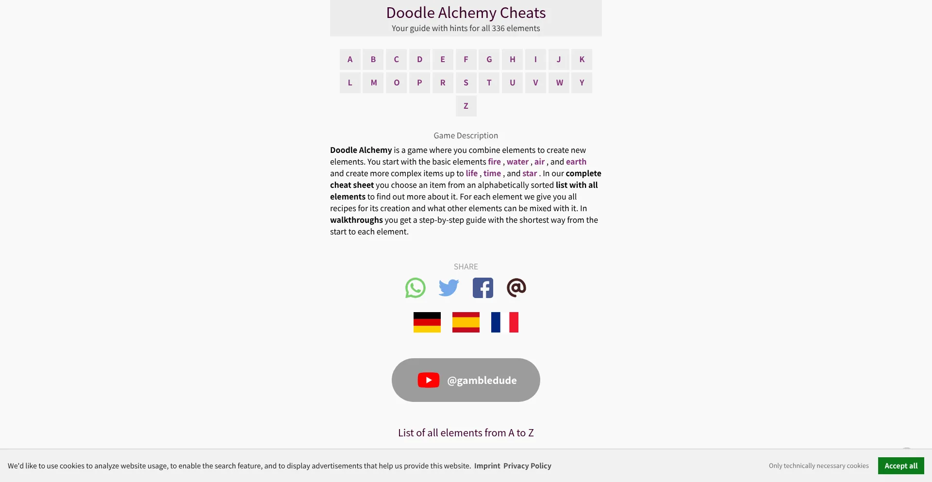 Doodlealchemy.gambledude.com