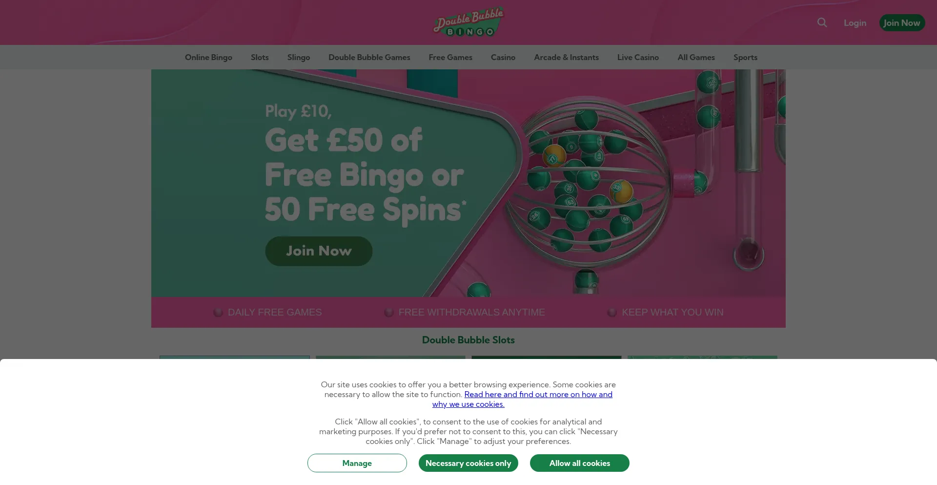 Doublebubblebingo.com