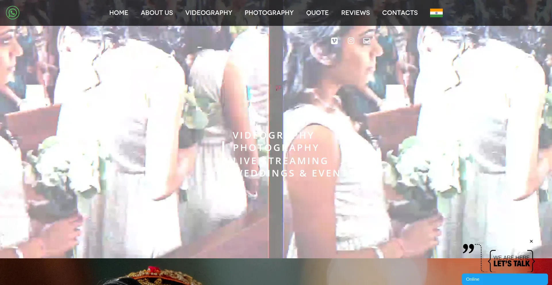 Website screenshot of Dreamcrewstudios.com