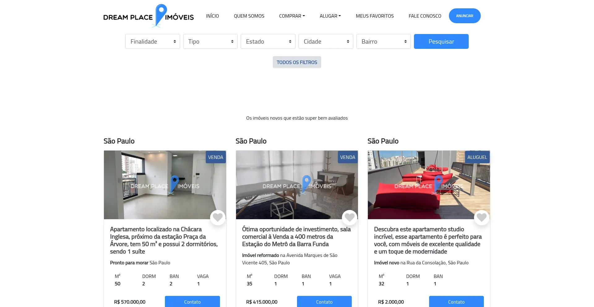 Dreamplaceimoveis.com.br
