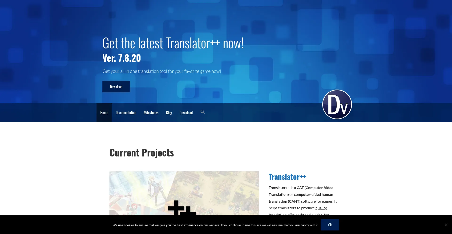Website screenshot of Dreamsavior.net