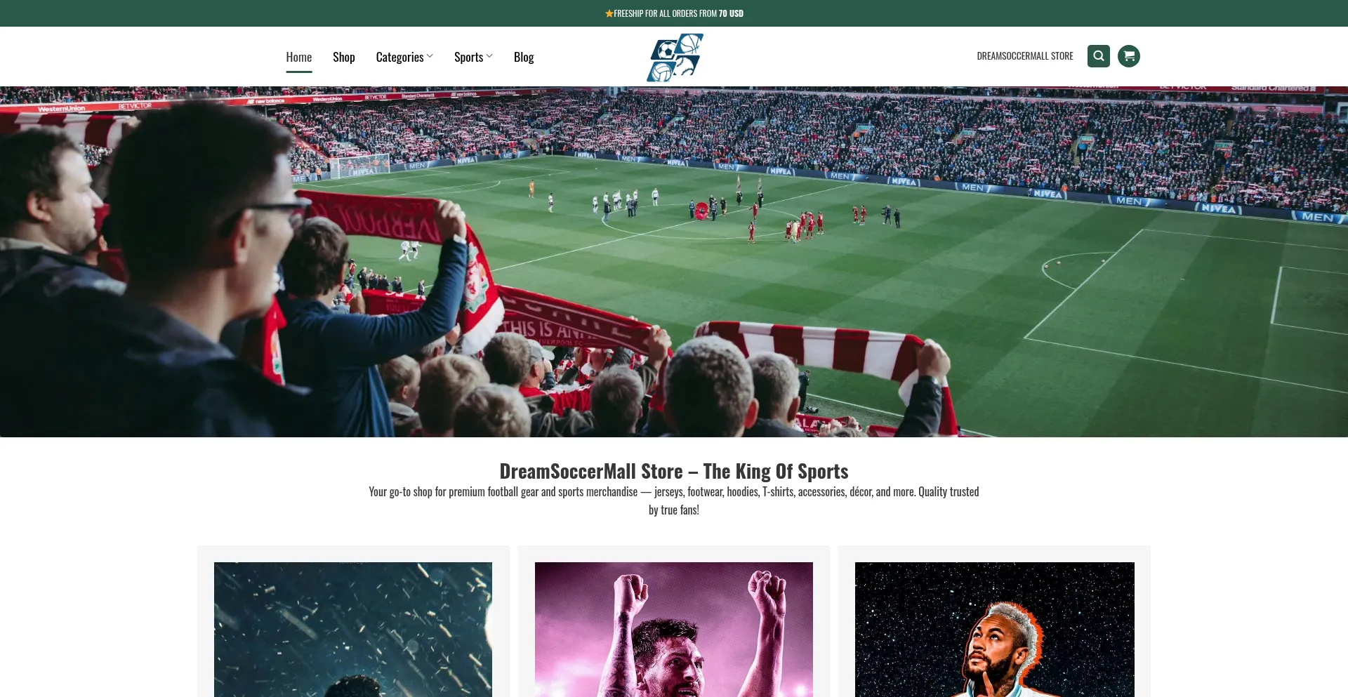 Dreamsoccermall.com