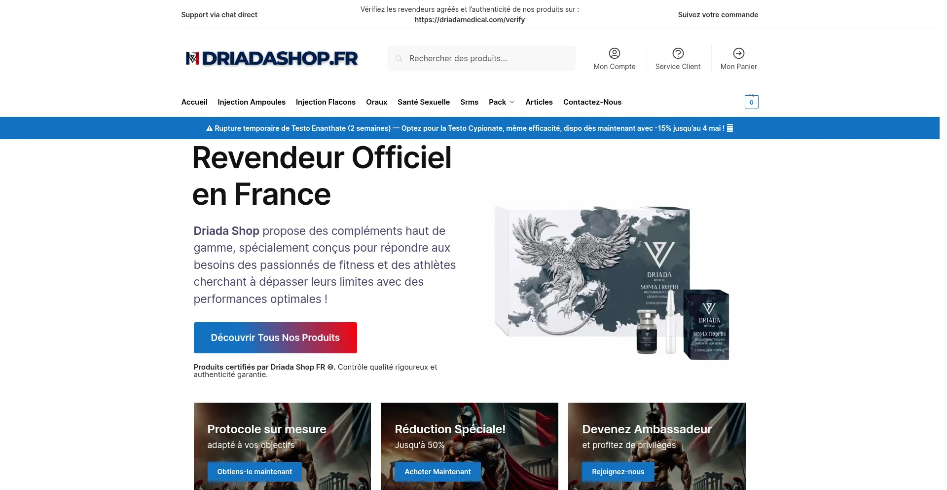 Driadashop.fr